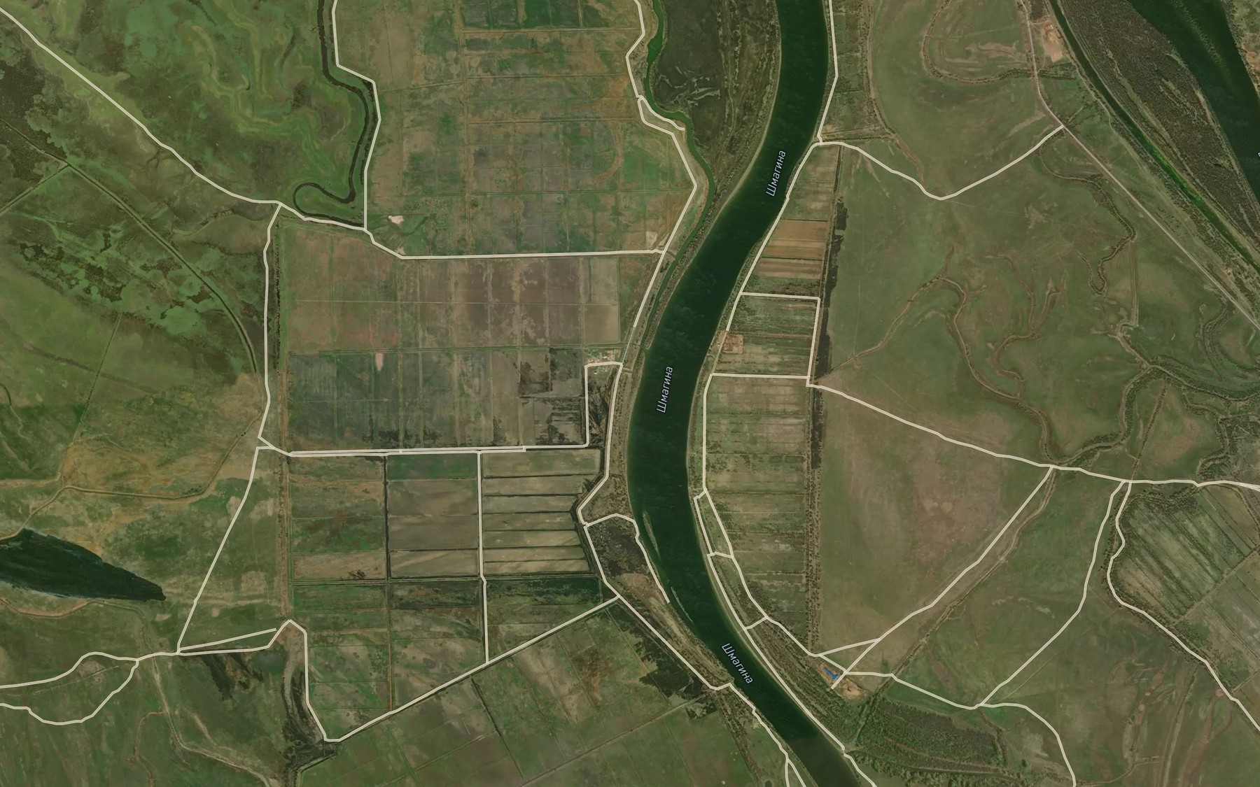 Satellite map of the Yerik Krivantiy