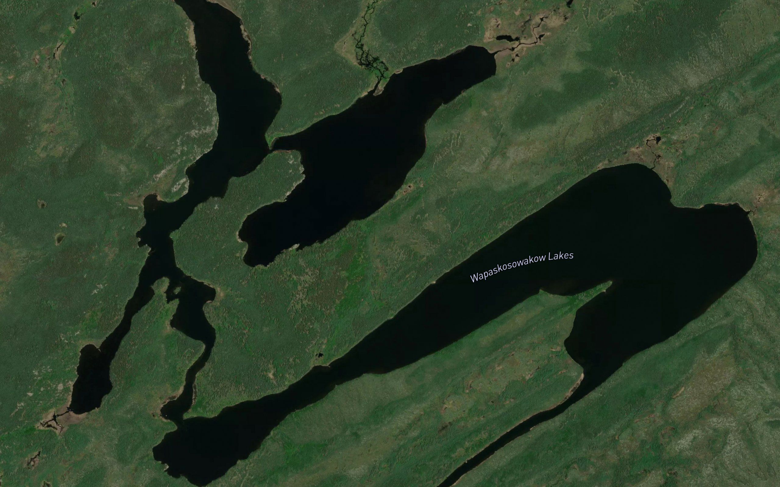 Wapaskosowakow Lakes