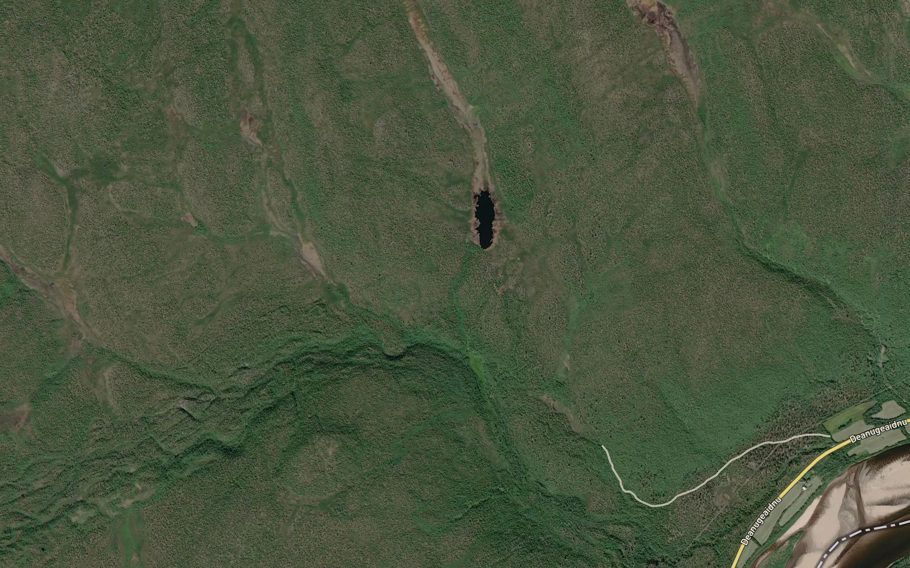 Satellite map of the Magiilattoaja