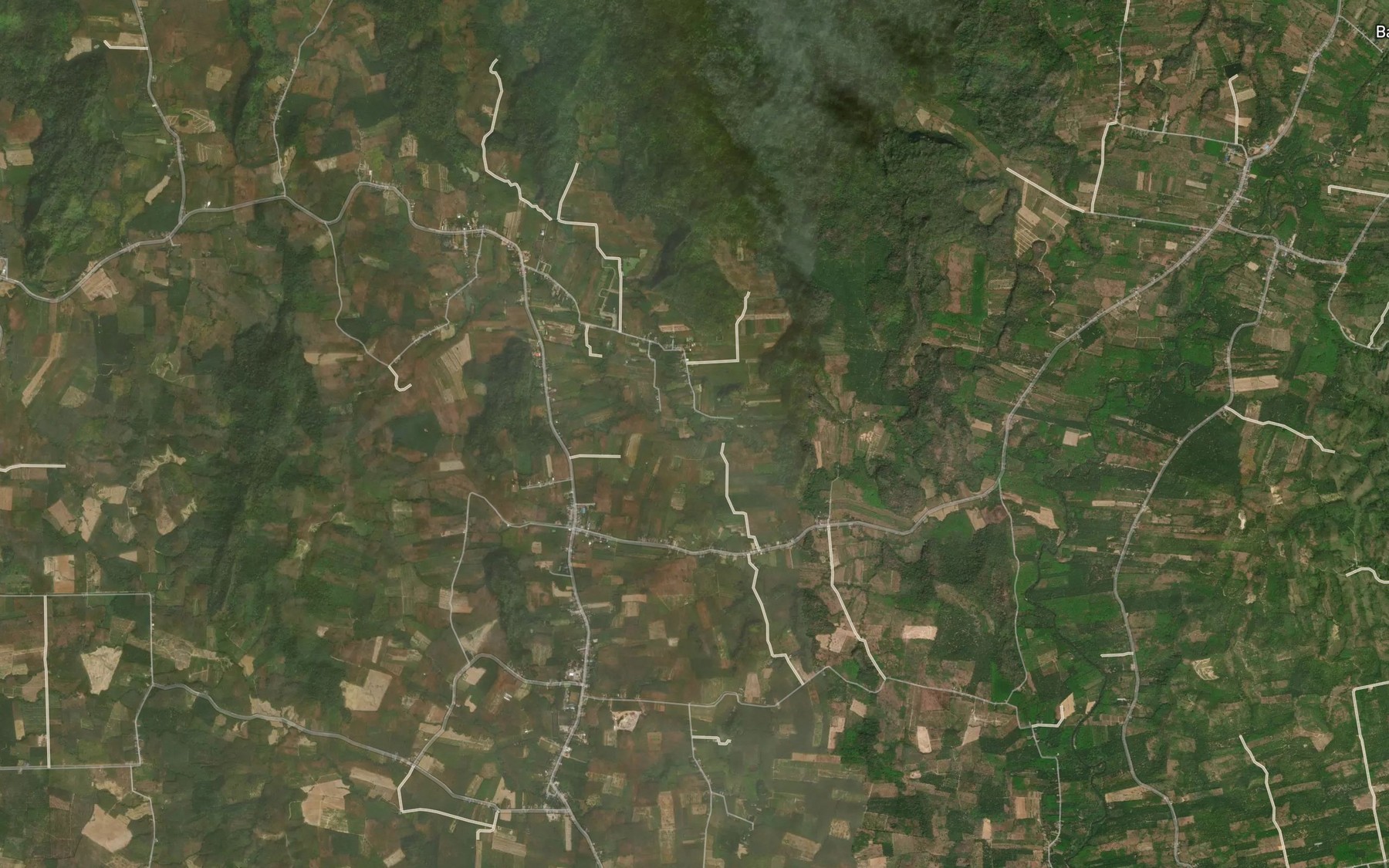 Satellite map of the Khlong Ra Pho