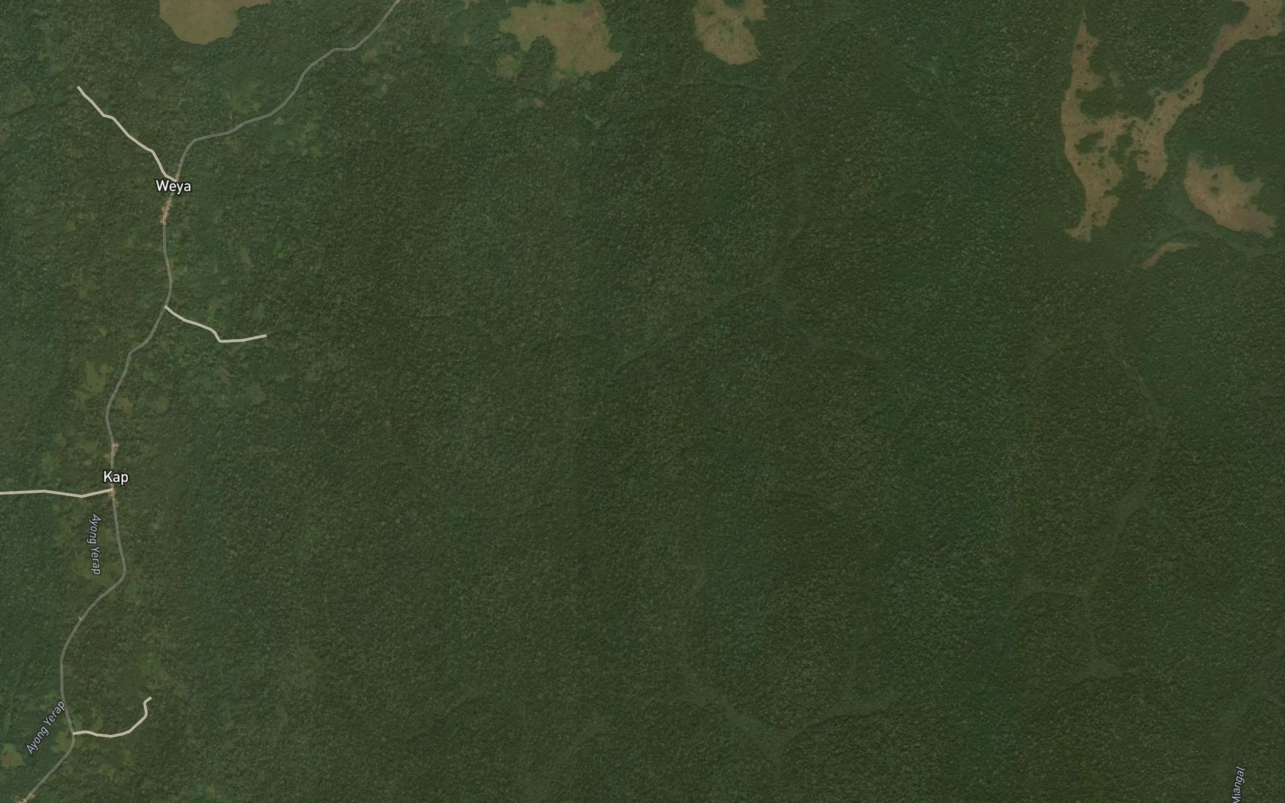Satellite map of the Zouon