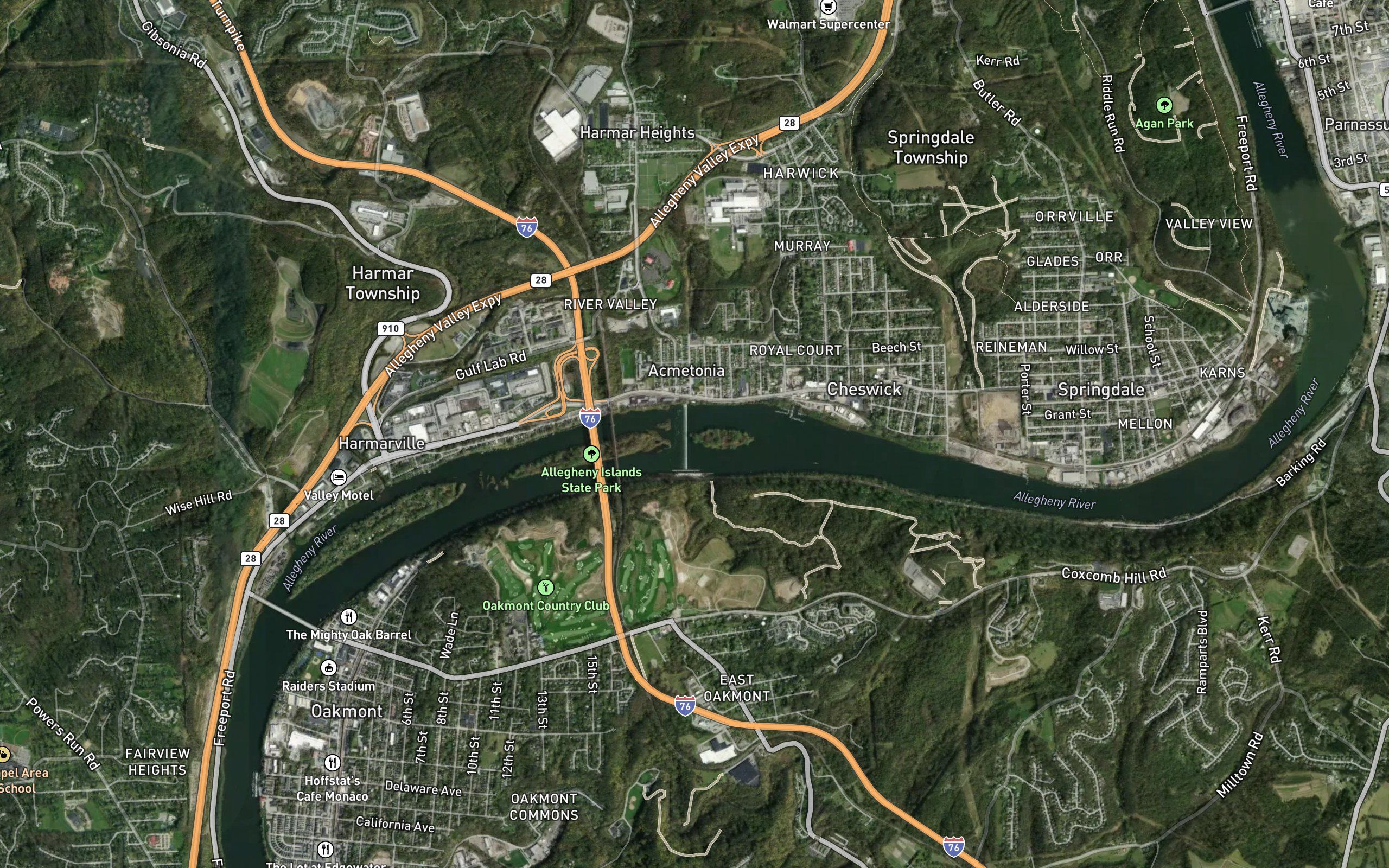 Allegheny River Pool Three