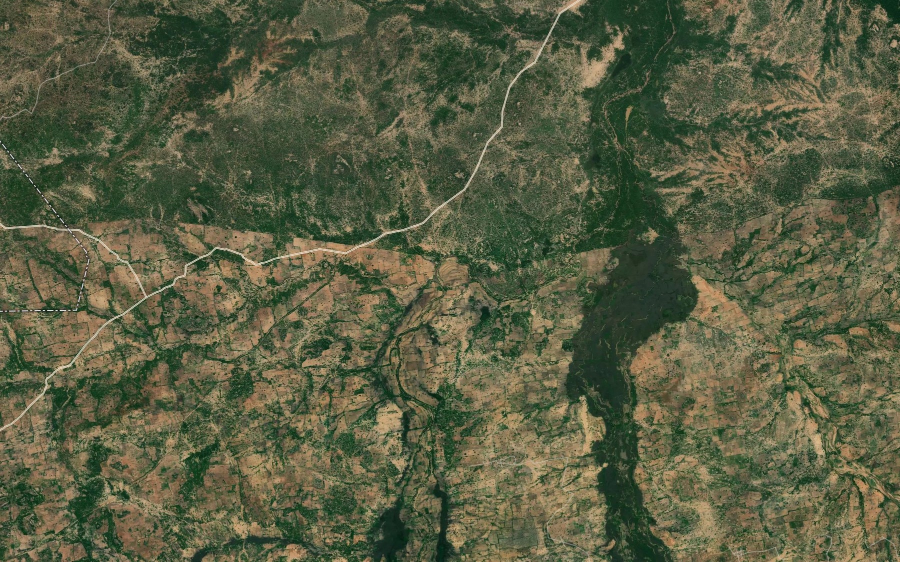 Satellite map of the Rafin Farin