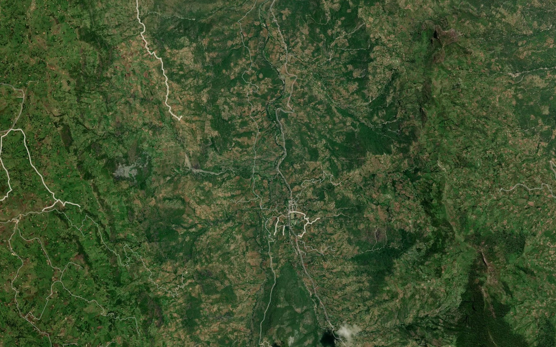 Satellite map of the Kale