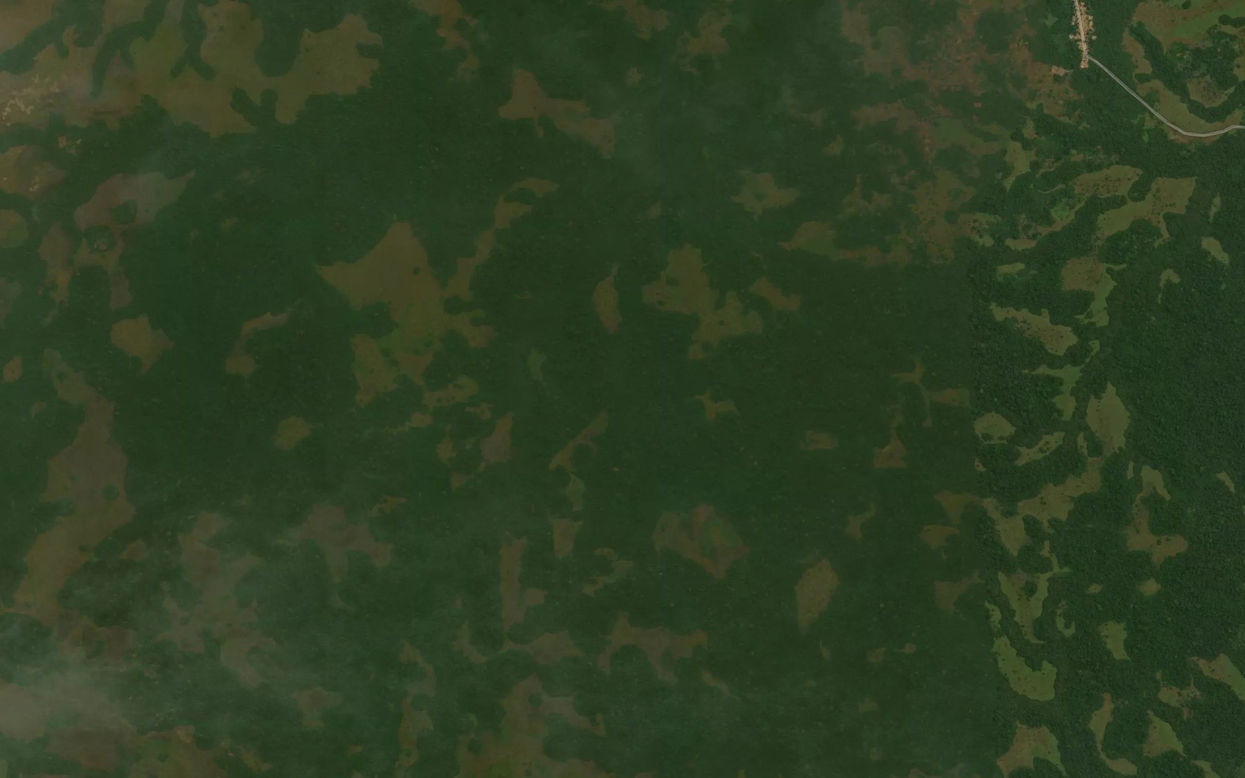 Satellite map of the Lekila