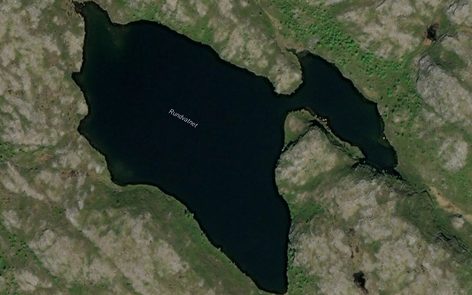 Satellite map of the Jarbajavri