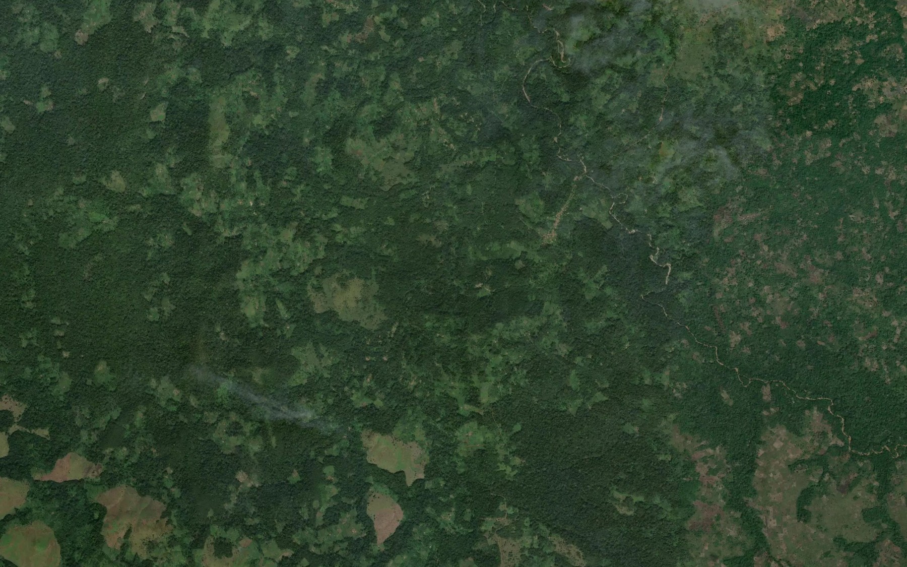 Satellite map of the Telekudu
