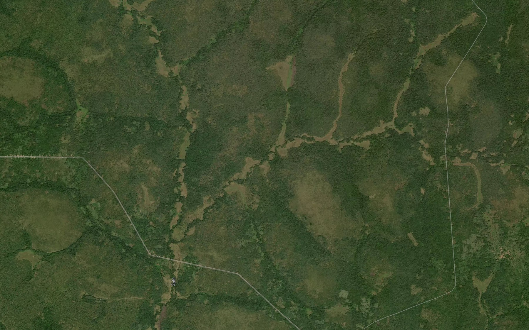 Satellite map of the Nangilima