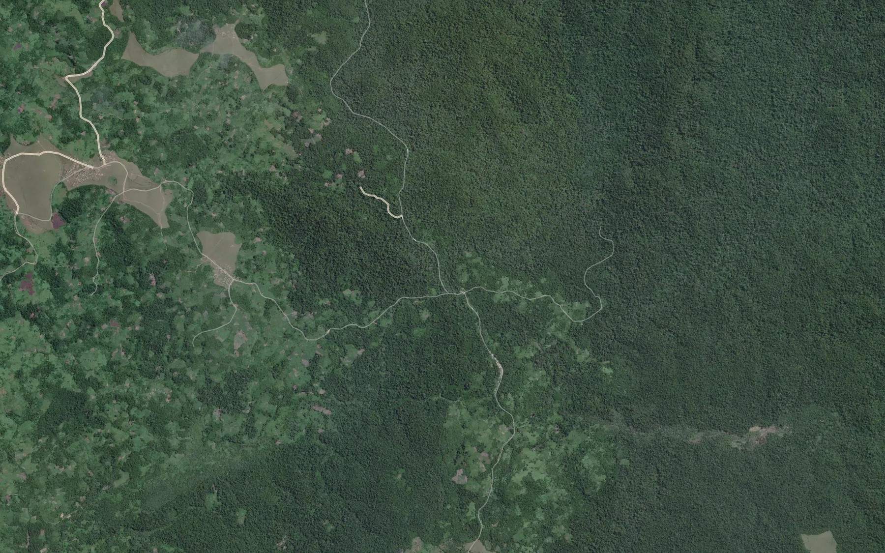 Satellite map of the Mbota
