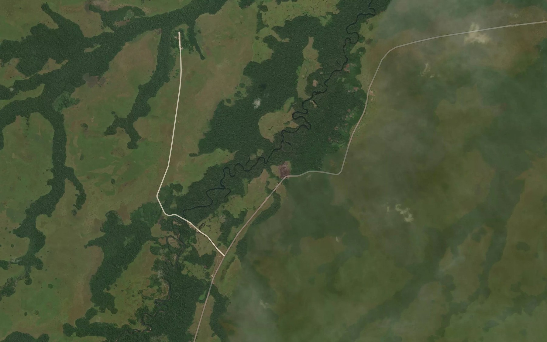 Satellite map of the Issessengue