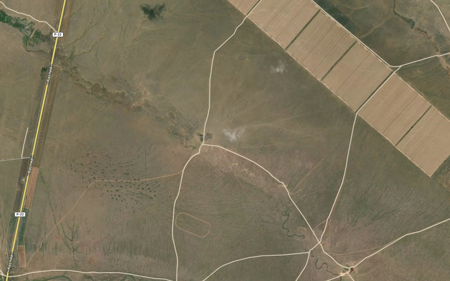 Satellite map of the Balka Argamdzhe