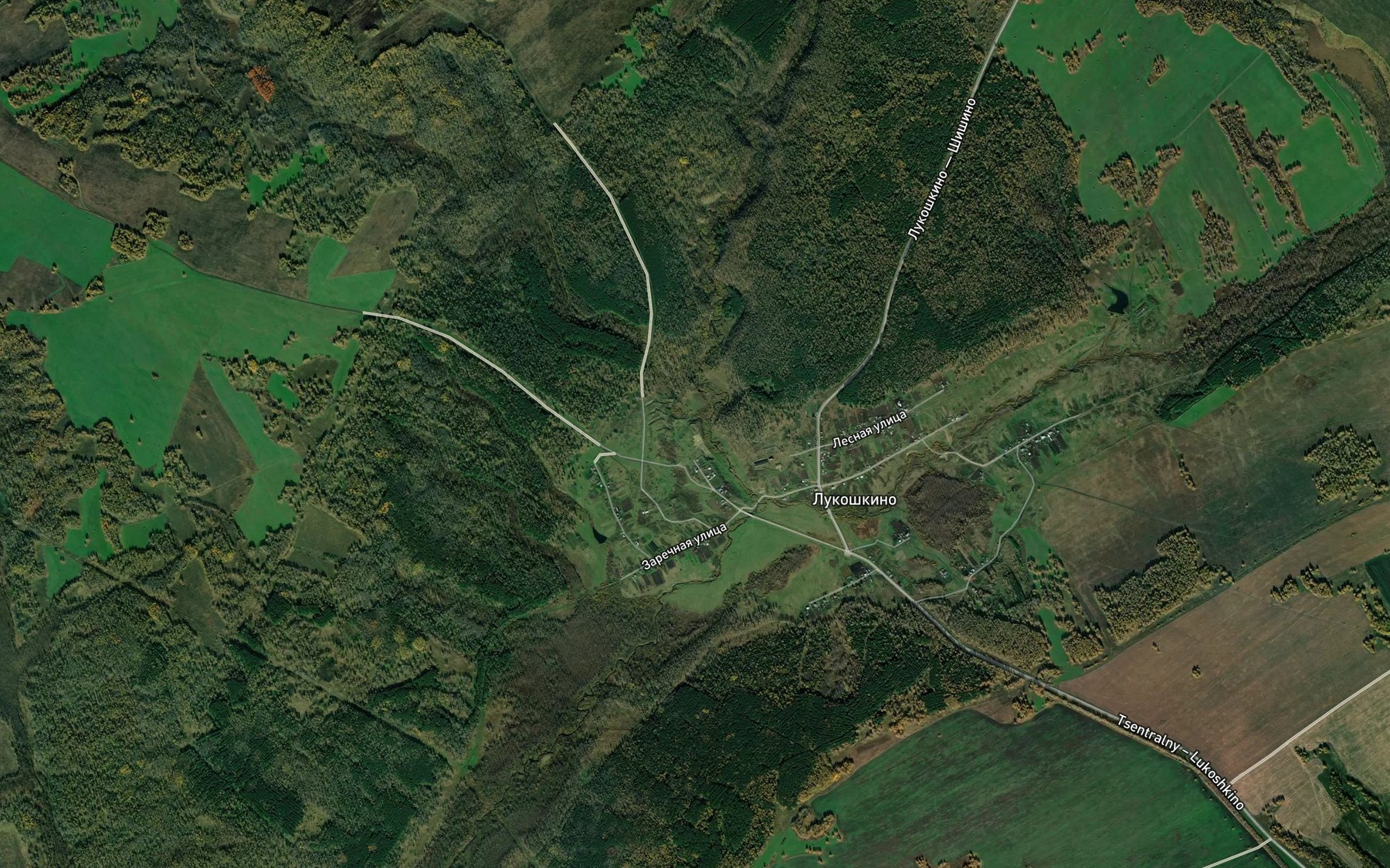 Satellite map of the Kruplyanka