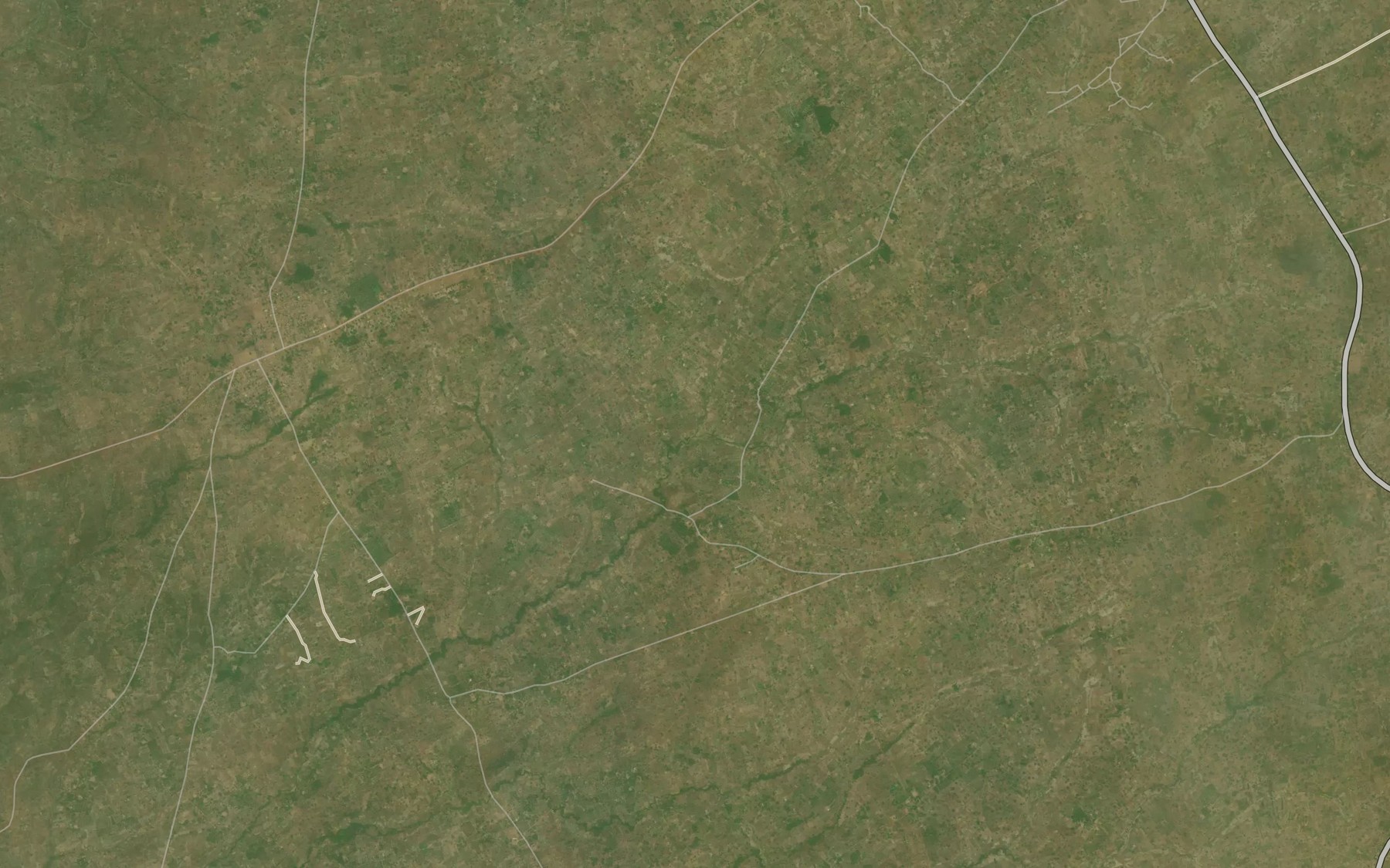 Satellite map of the Nyande