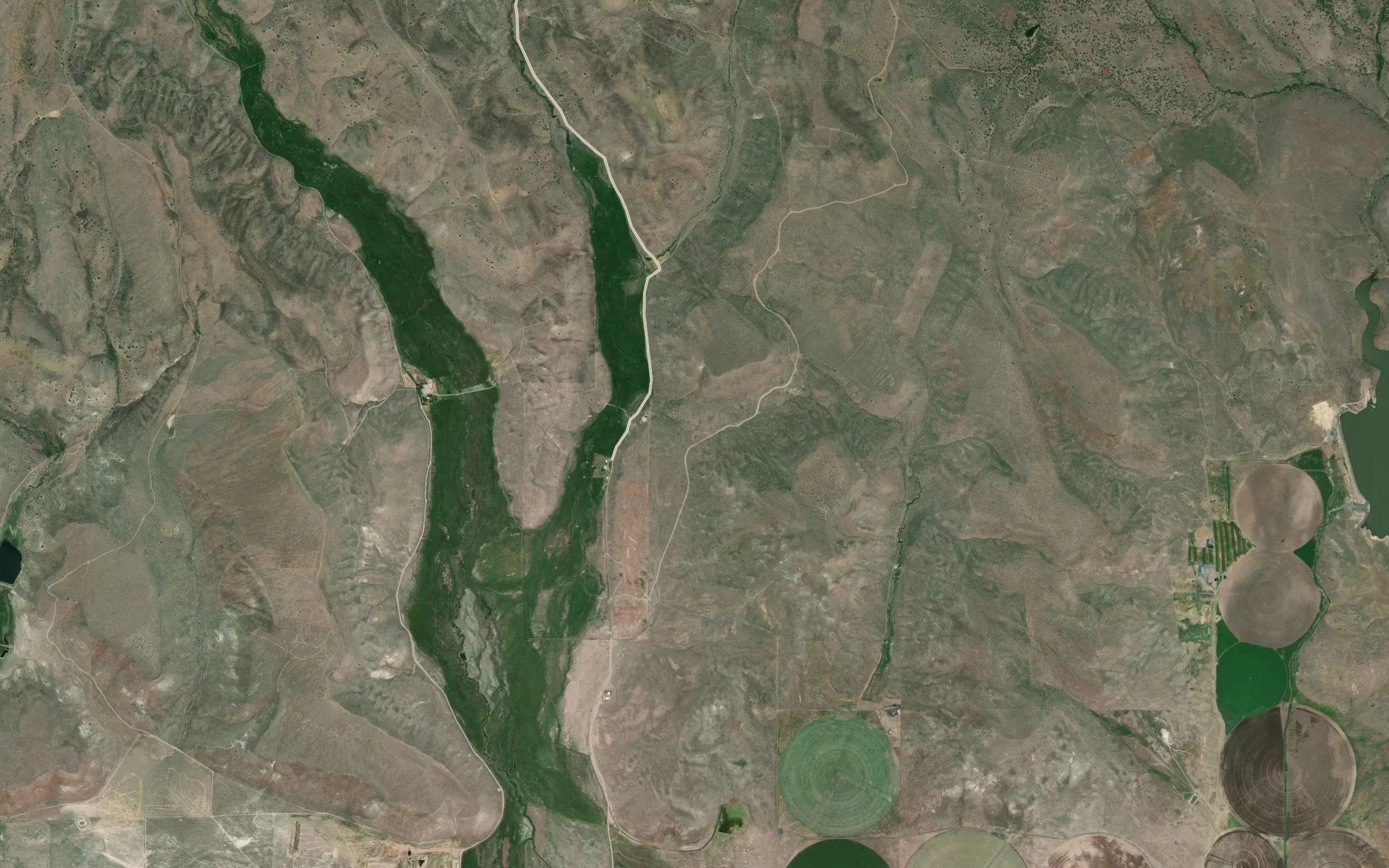 Lower Jones Canyon Reservoir