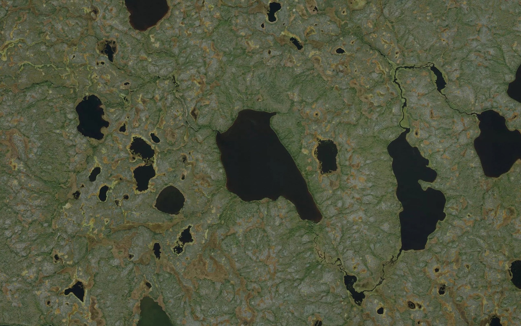 Satellite map of the Topolnistky Lake