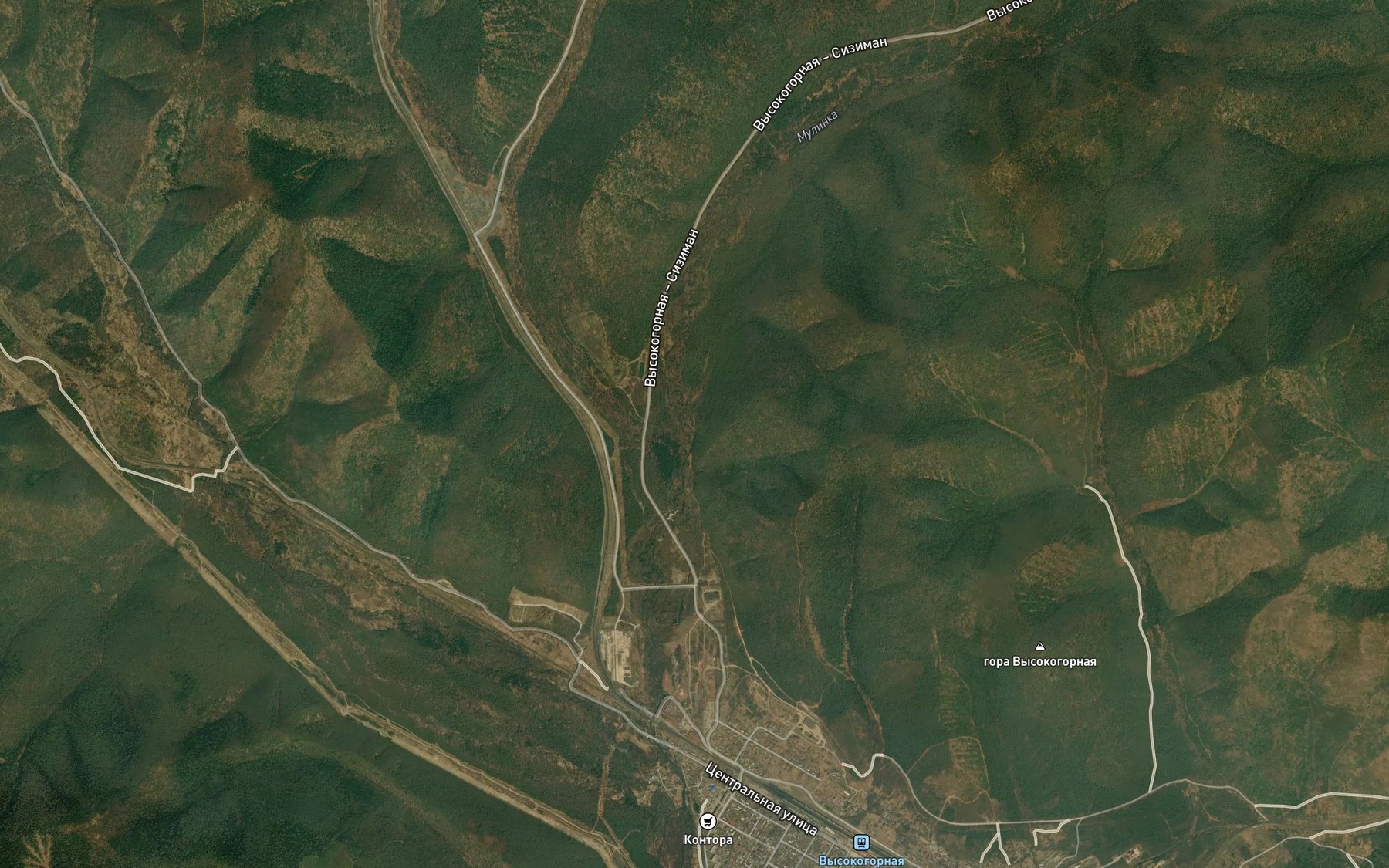 Satellite map of the Polkovoy