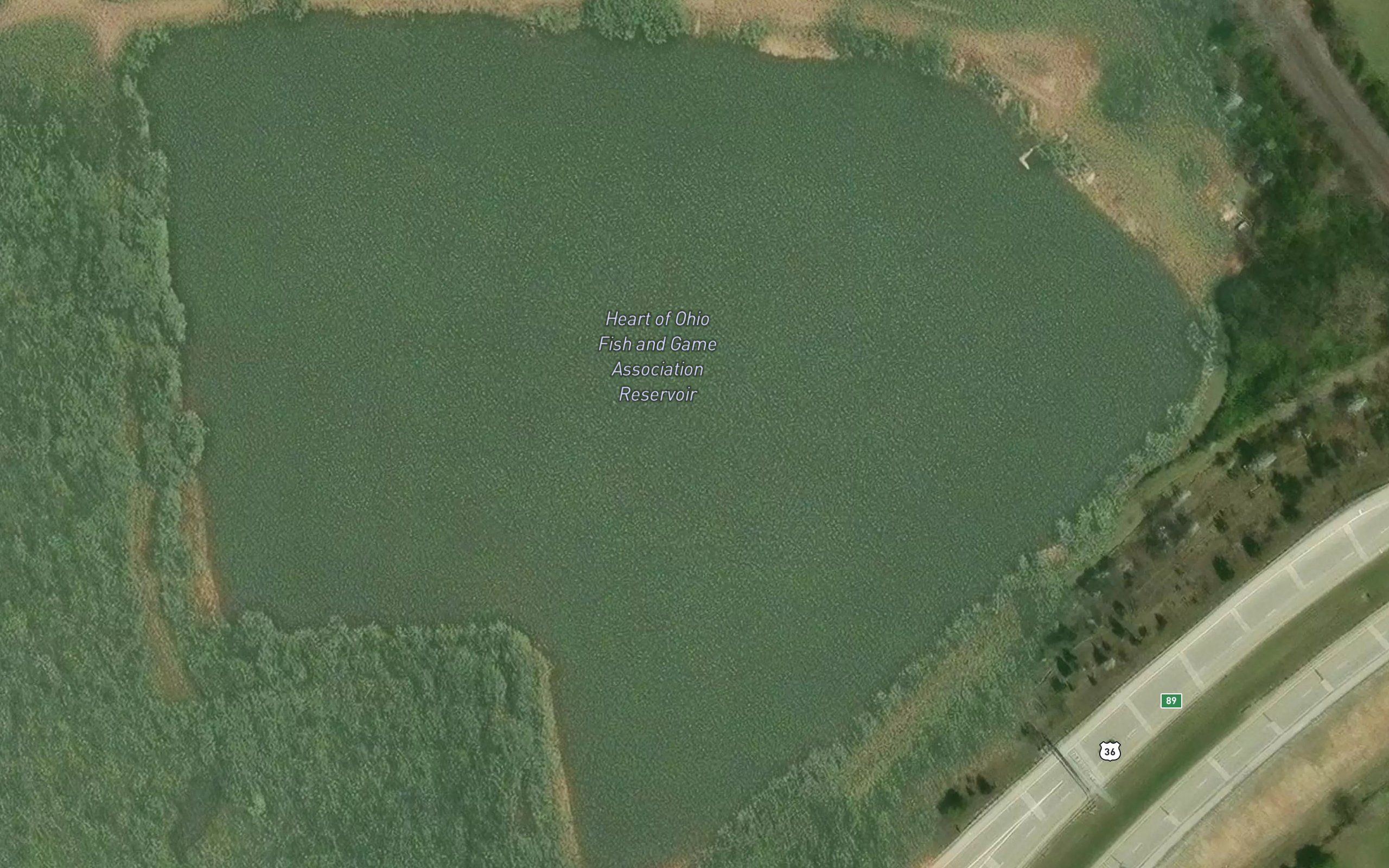 Heart of Ohio Fish and Game Association Reservoir