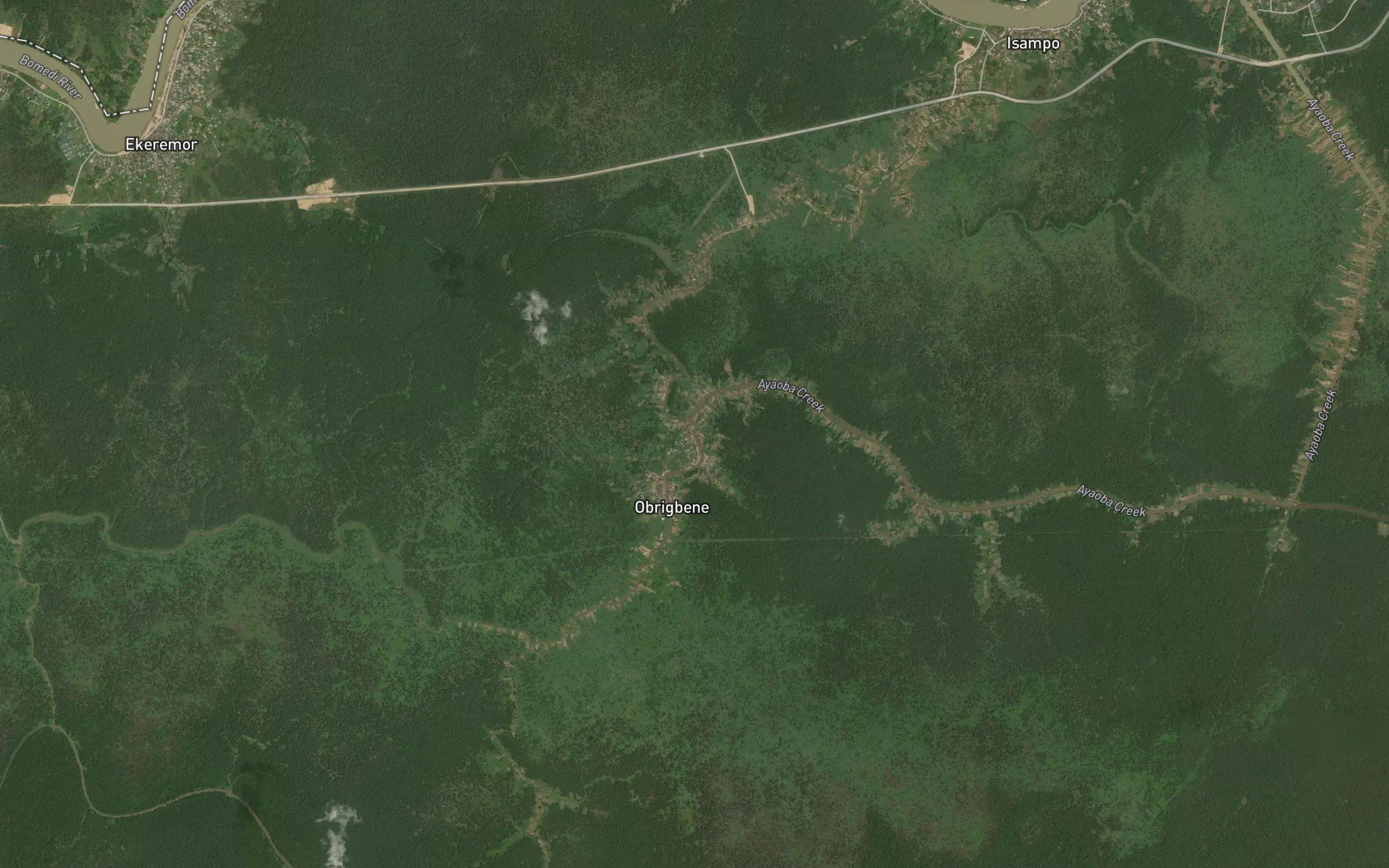 Angalawegbene Creek