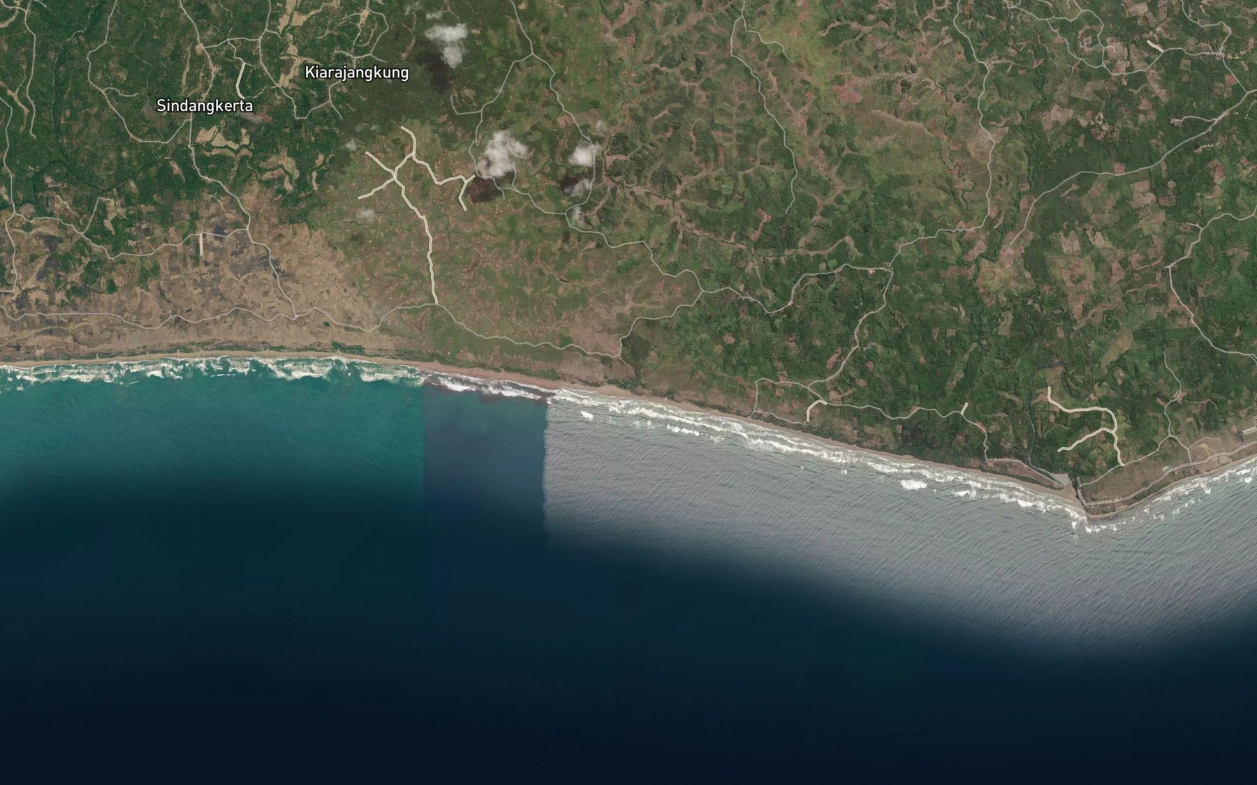 Satellite map of the Ci Aersangu