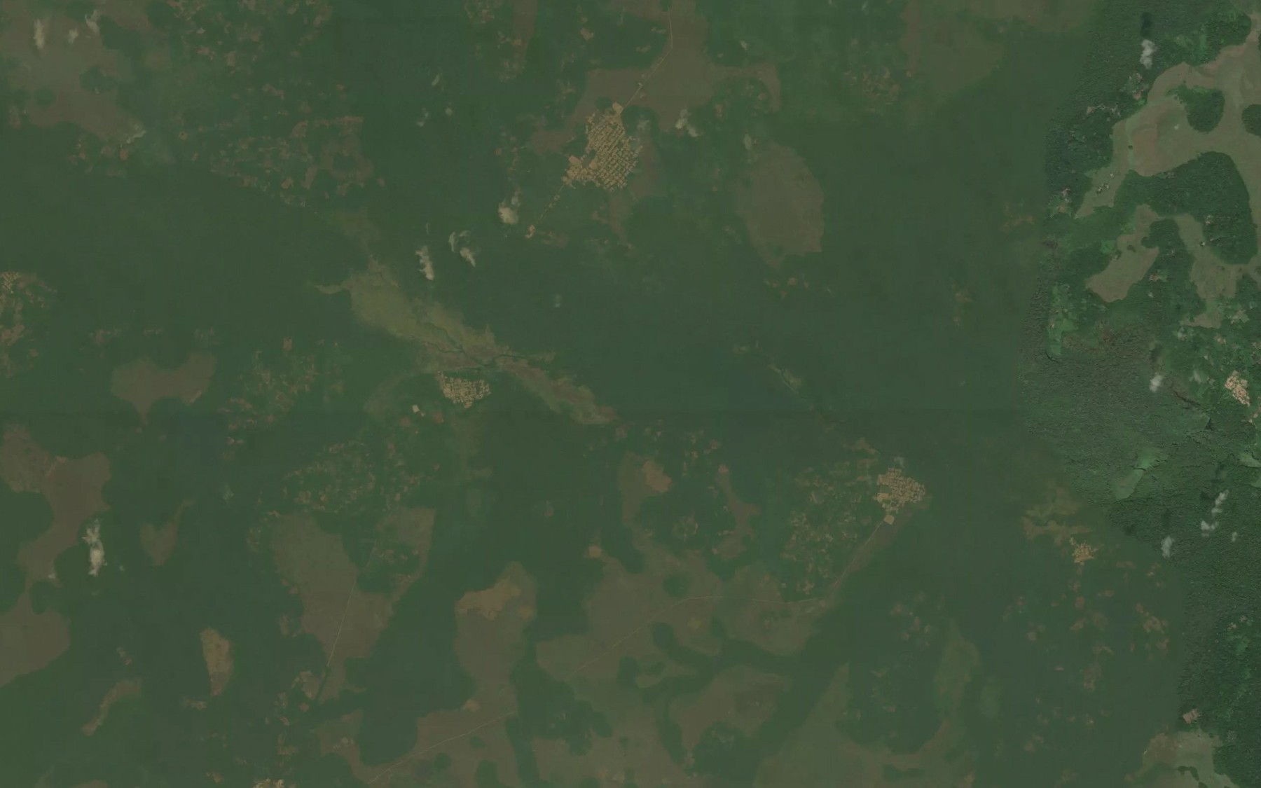 Satellite map of the Kwikeri