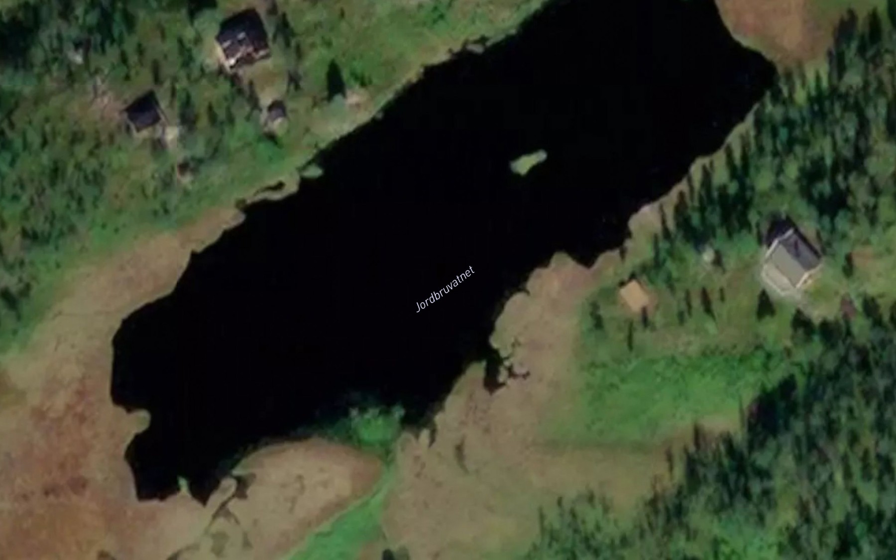 Satellite map of the Jordbruvatnet