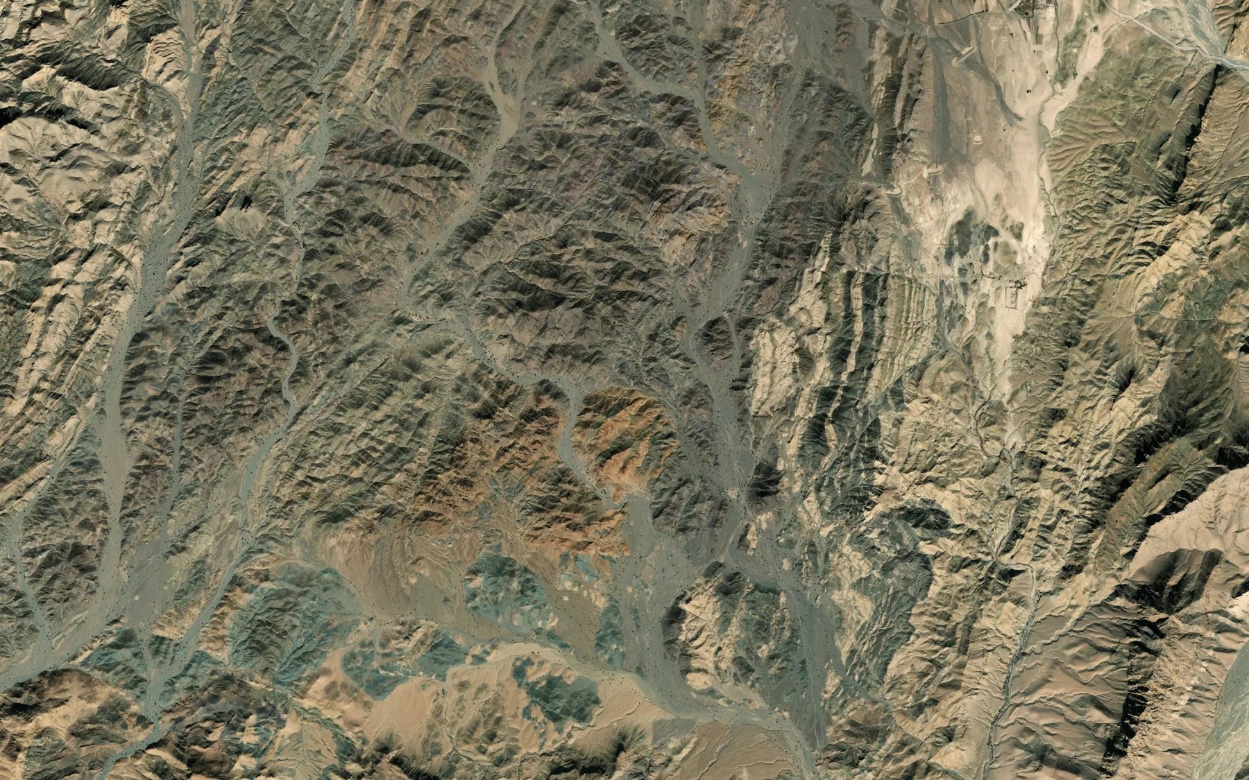 Satellite map of the Cheshmeh-ye Kal-e Owmaru