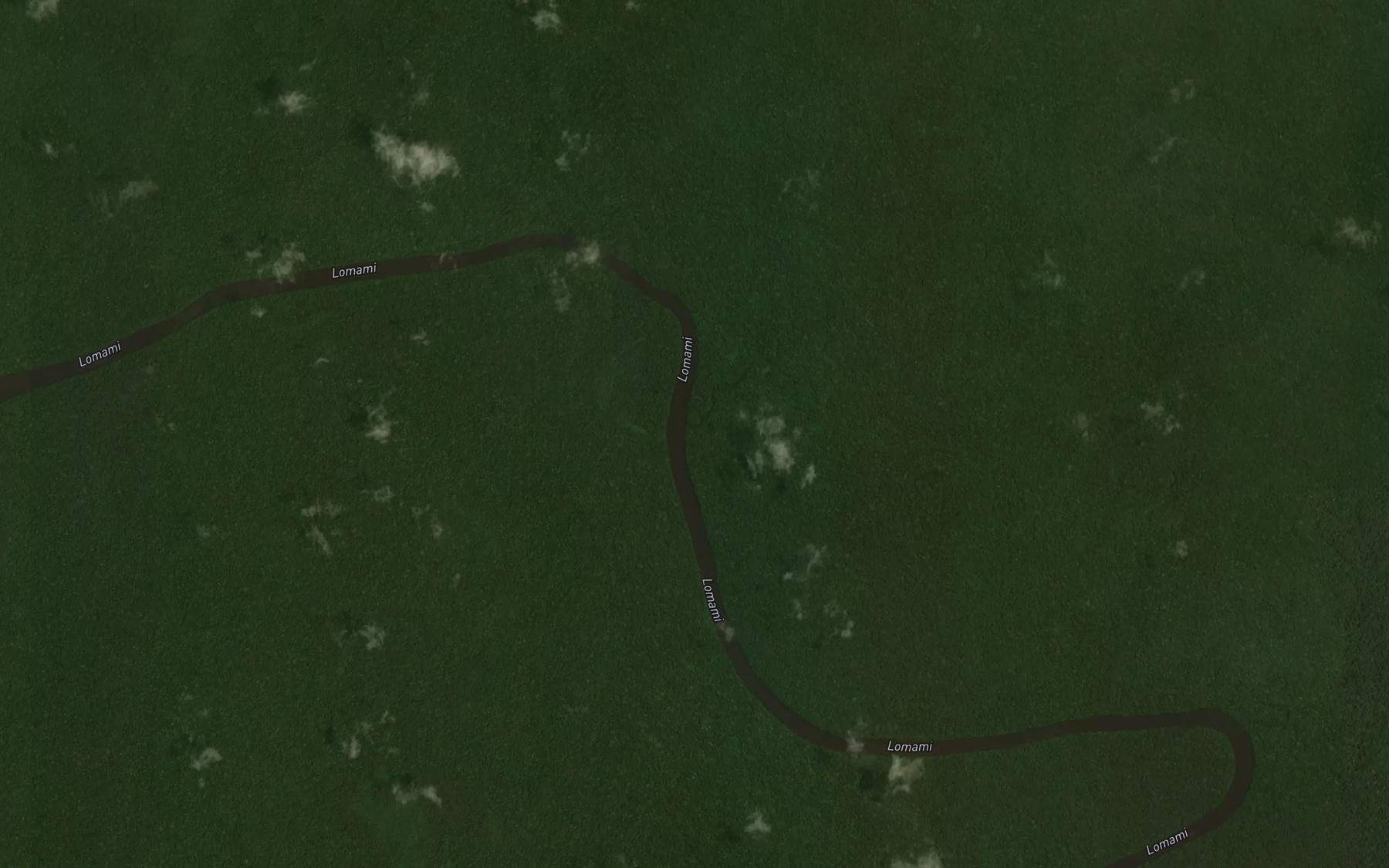 Satellite map of the Likuma-Manene