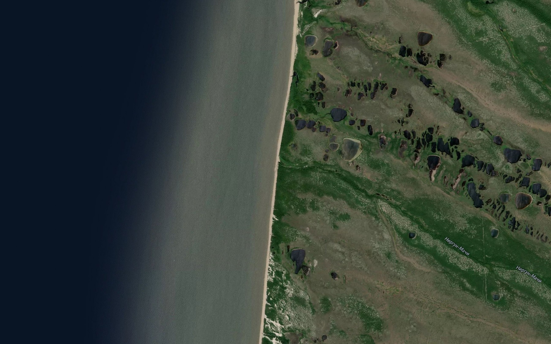 Satellite map of the Nirgun-Machi