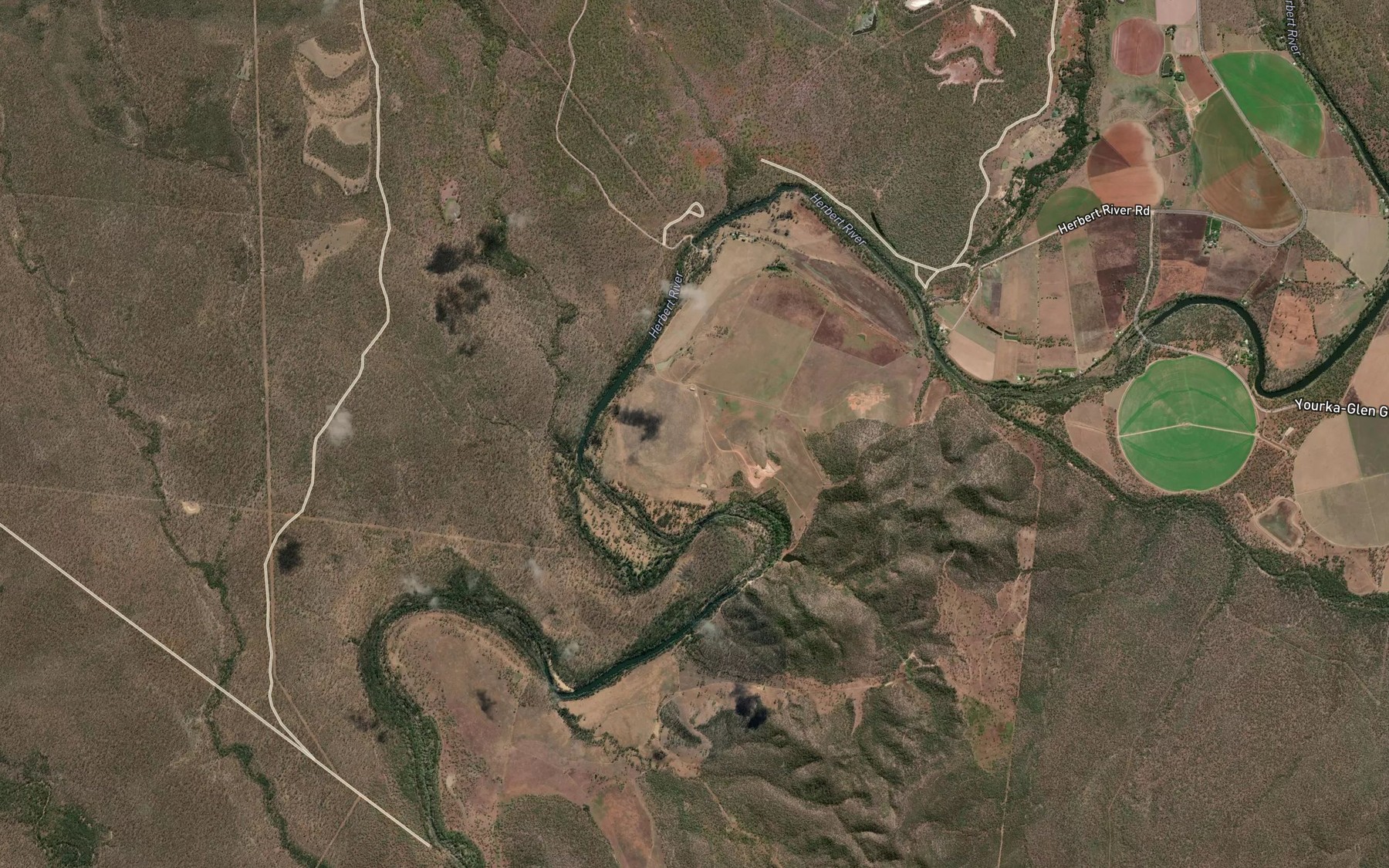 Satellite map of the Battle Creek