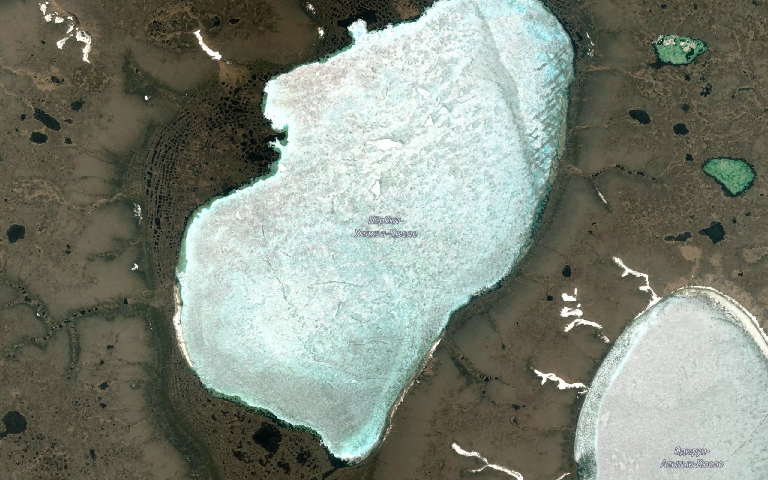 Ozero Kerbyut-Ulakhan-Kyuyele