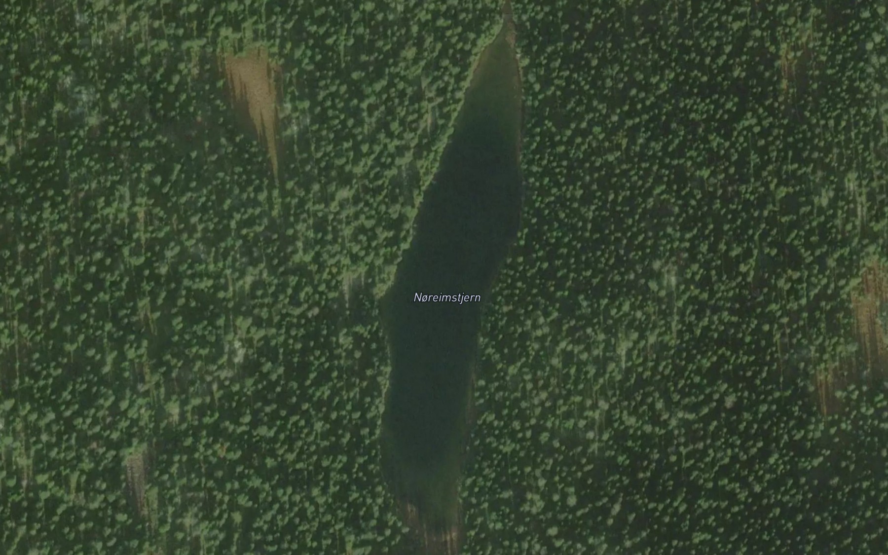 Satellite map of the Norheimstjerni