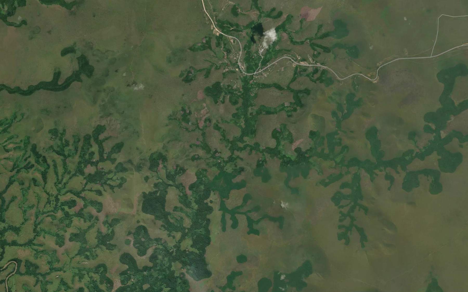 Satellite map of the Bila