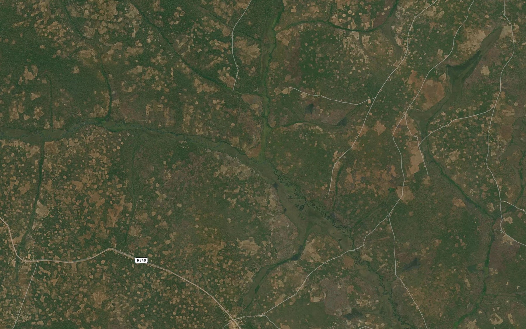 Satellite map of the Bemba