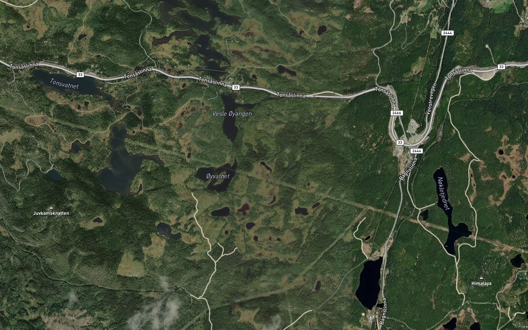 Satellite map of the Granstoltjednet