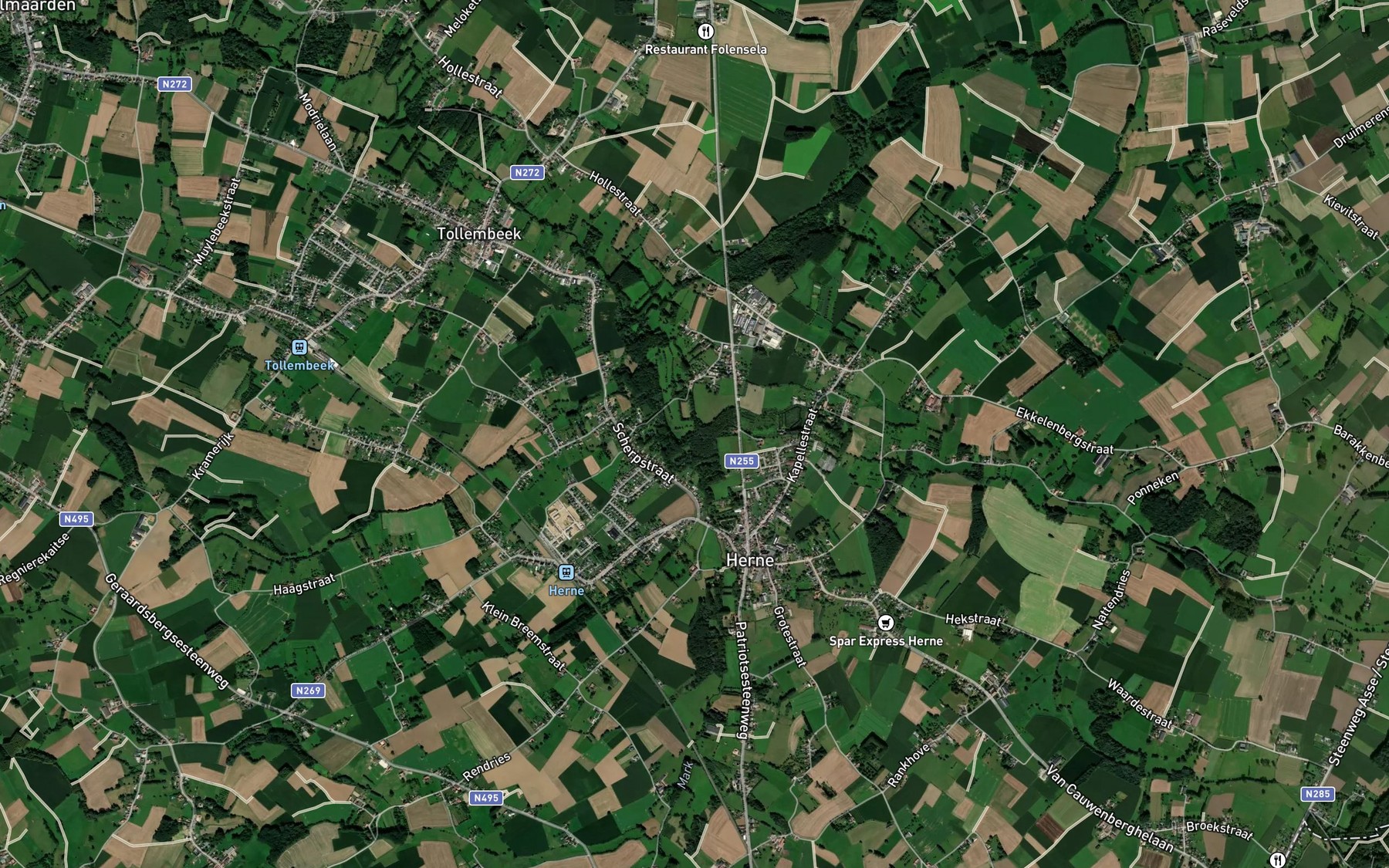 Satellite map of the Hernebeek