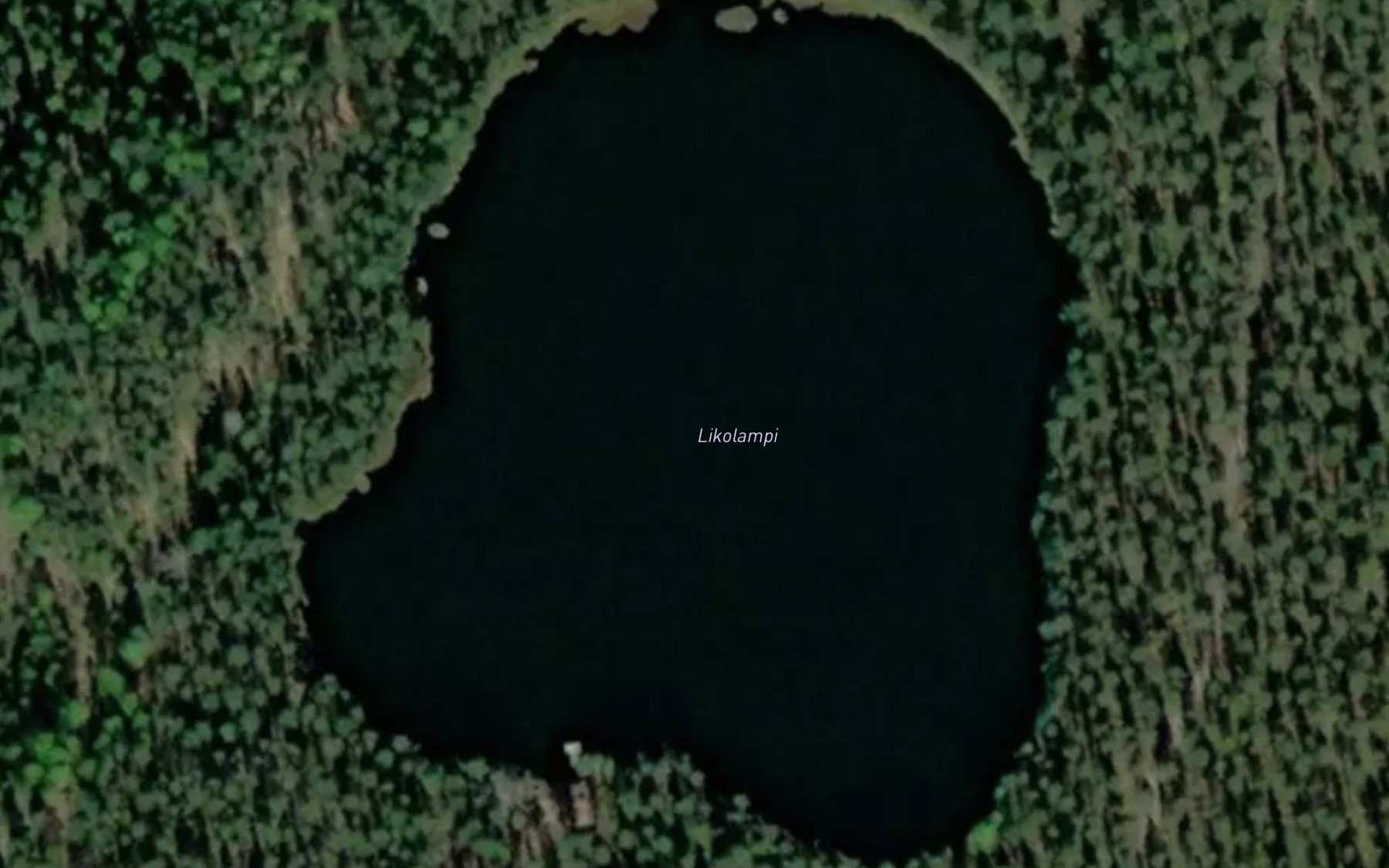 Satellite map of the Likolampi