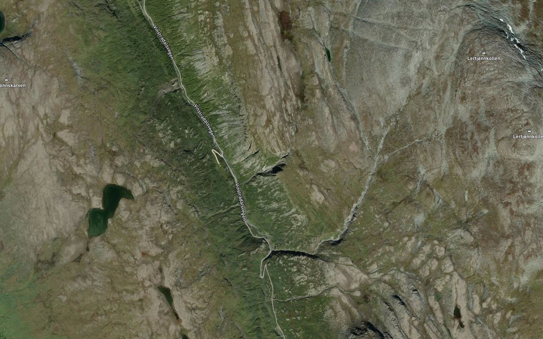 Satellite map of the Hamarbekken