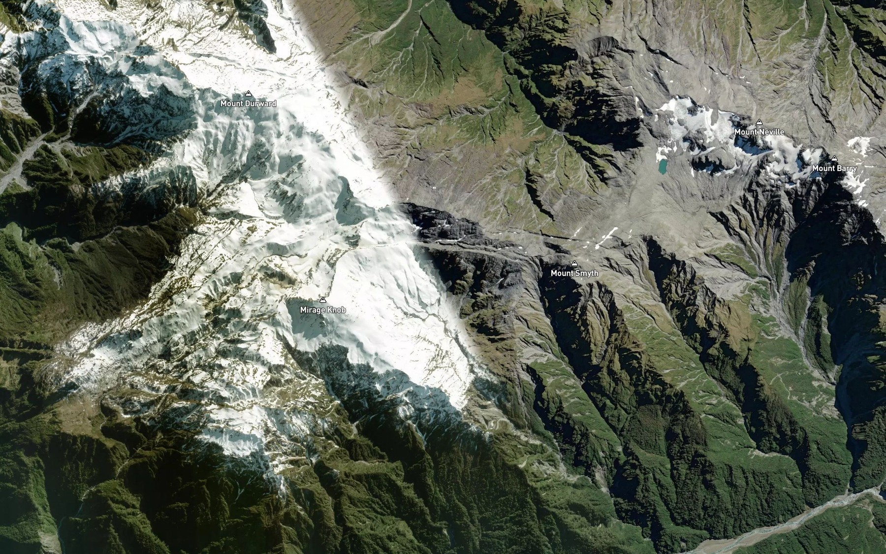 Satellite map of the Midnight Torrent