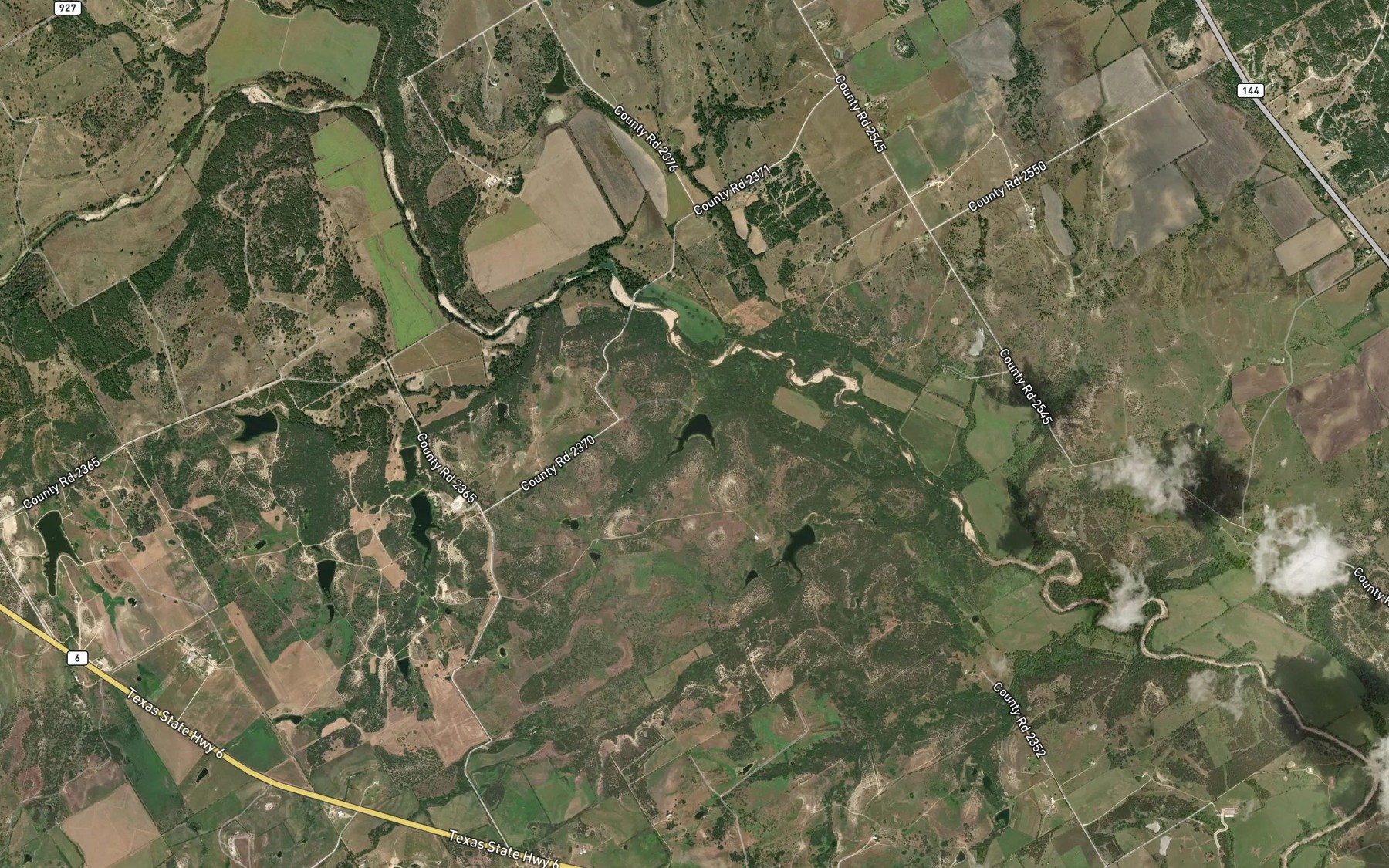 Satellite map of the Farrell Lake Number 1