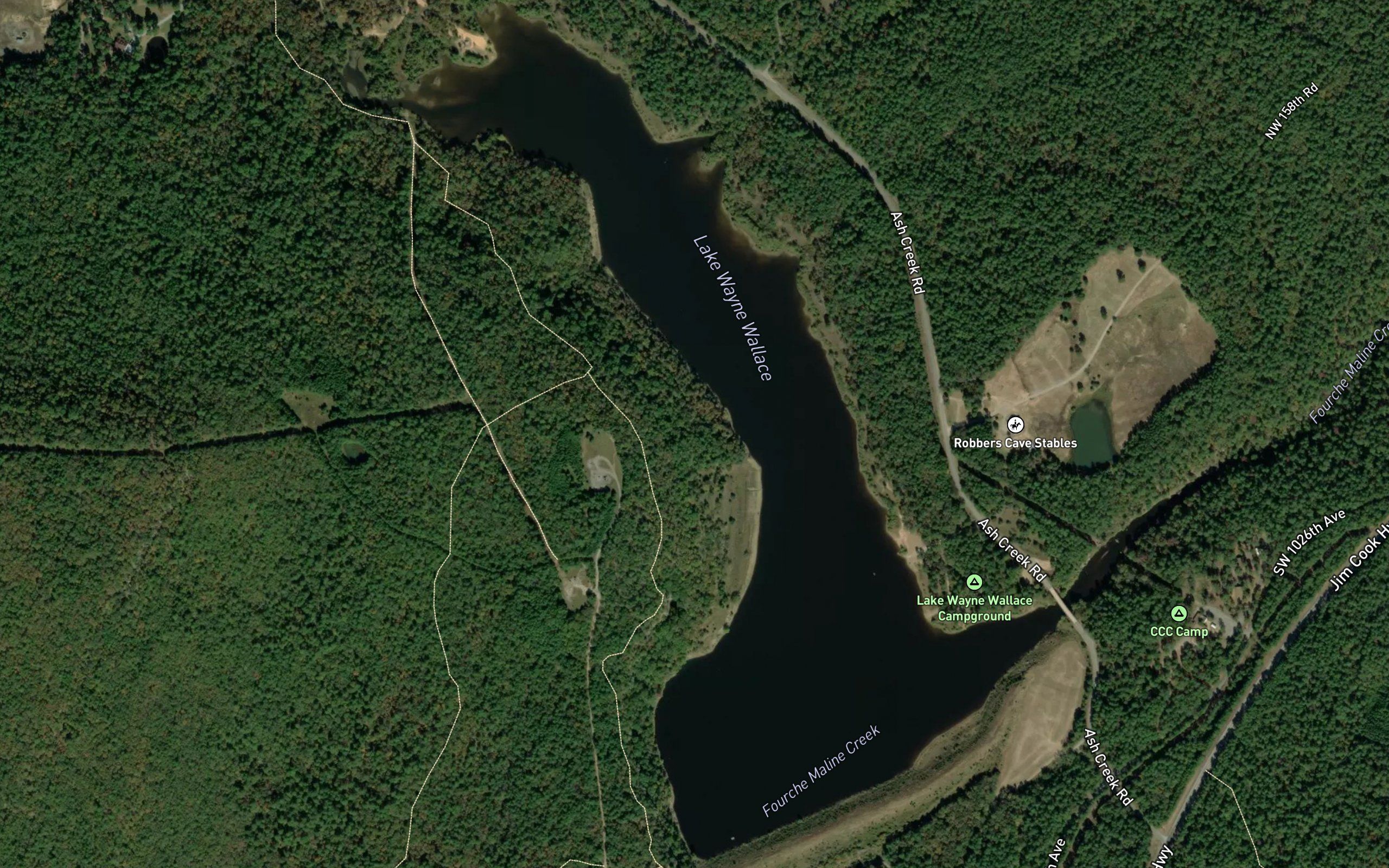 Fourche Maline Creek Site 5 Reservoir