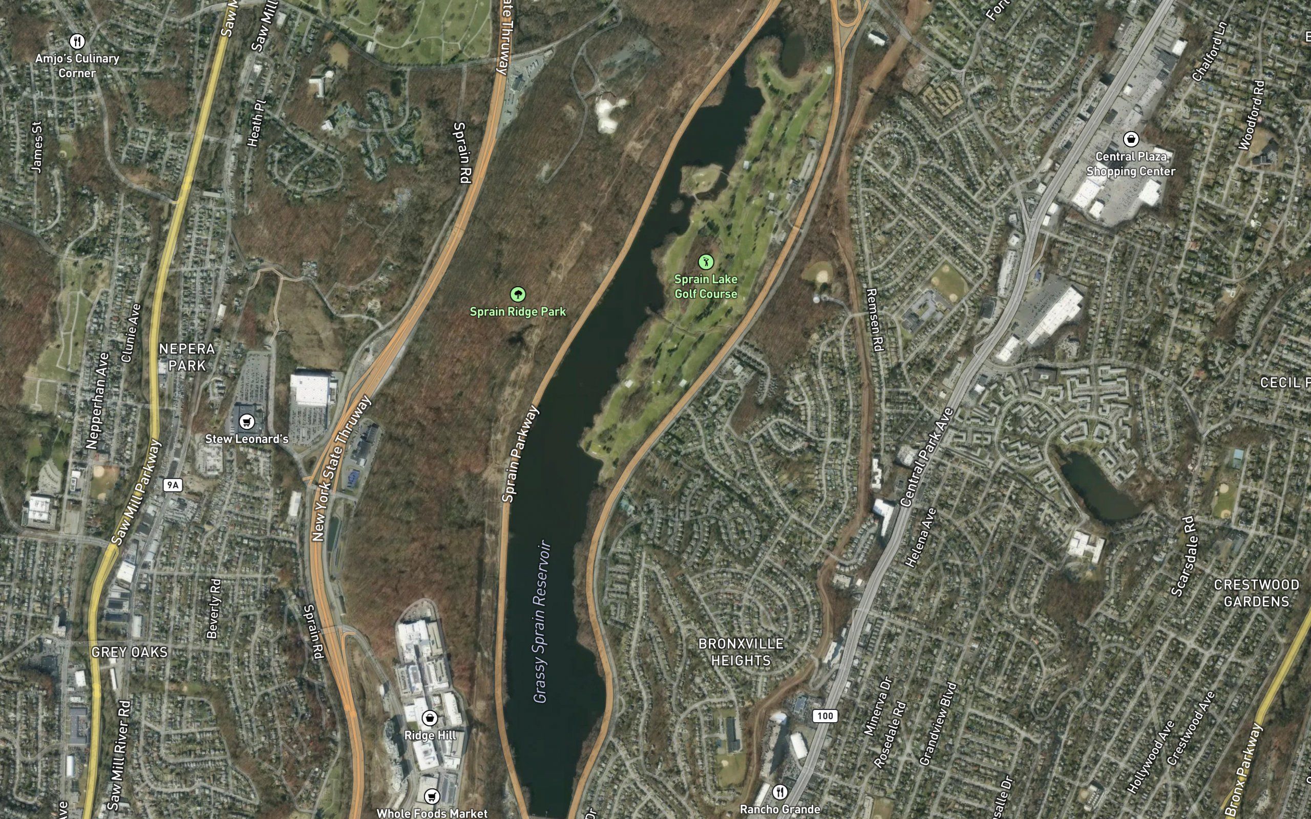 Grassy Sprain Reservoir