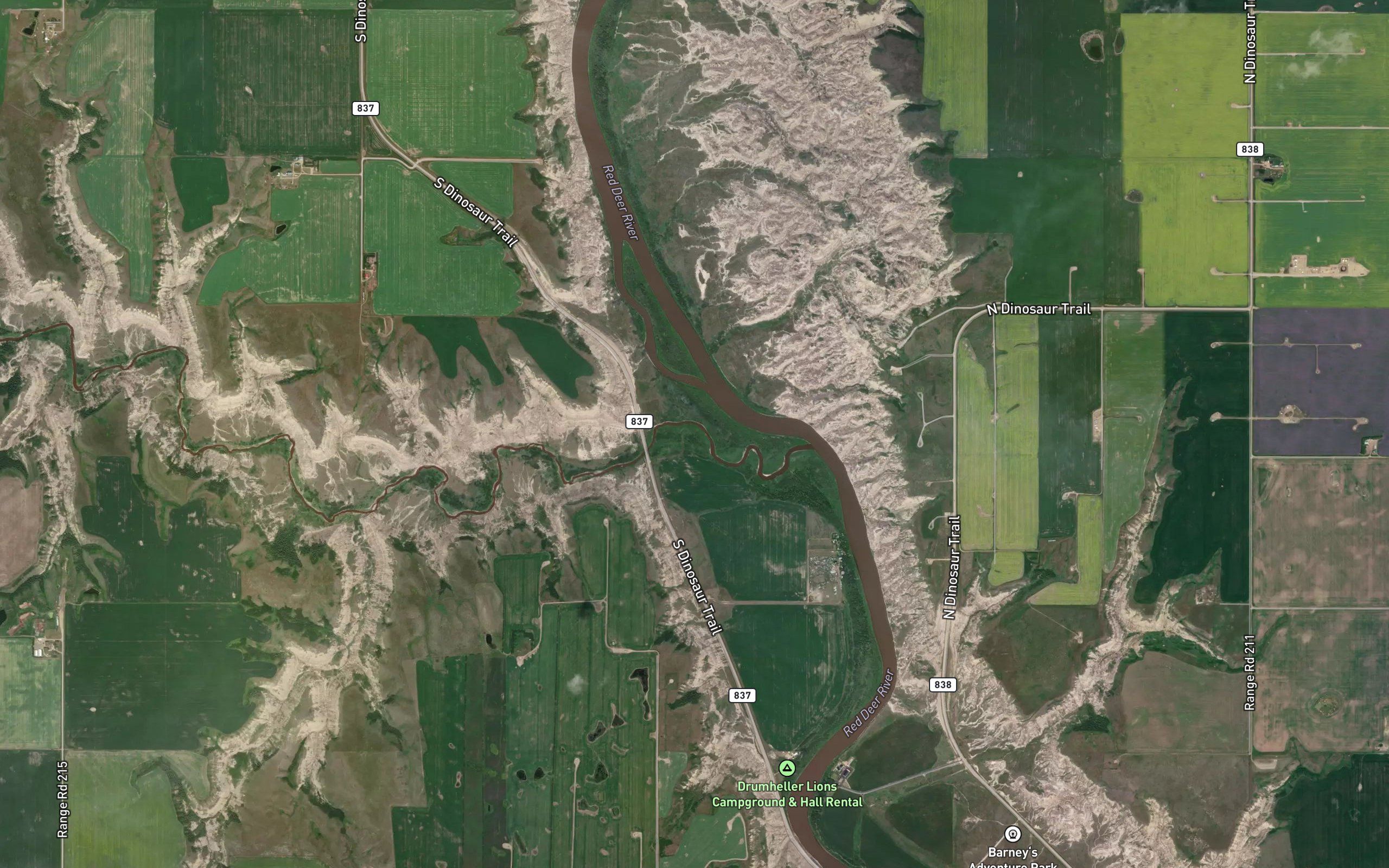 Threehills Creek