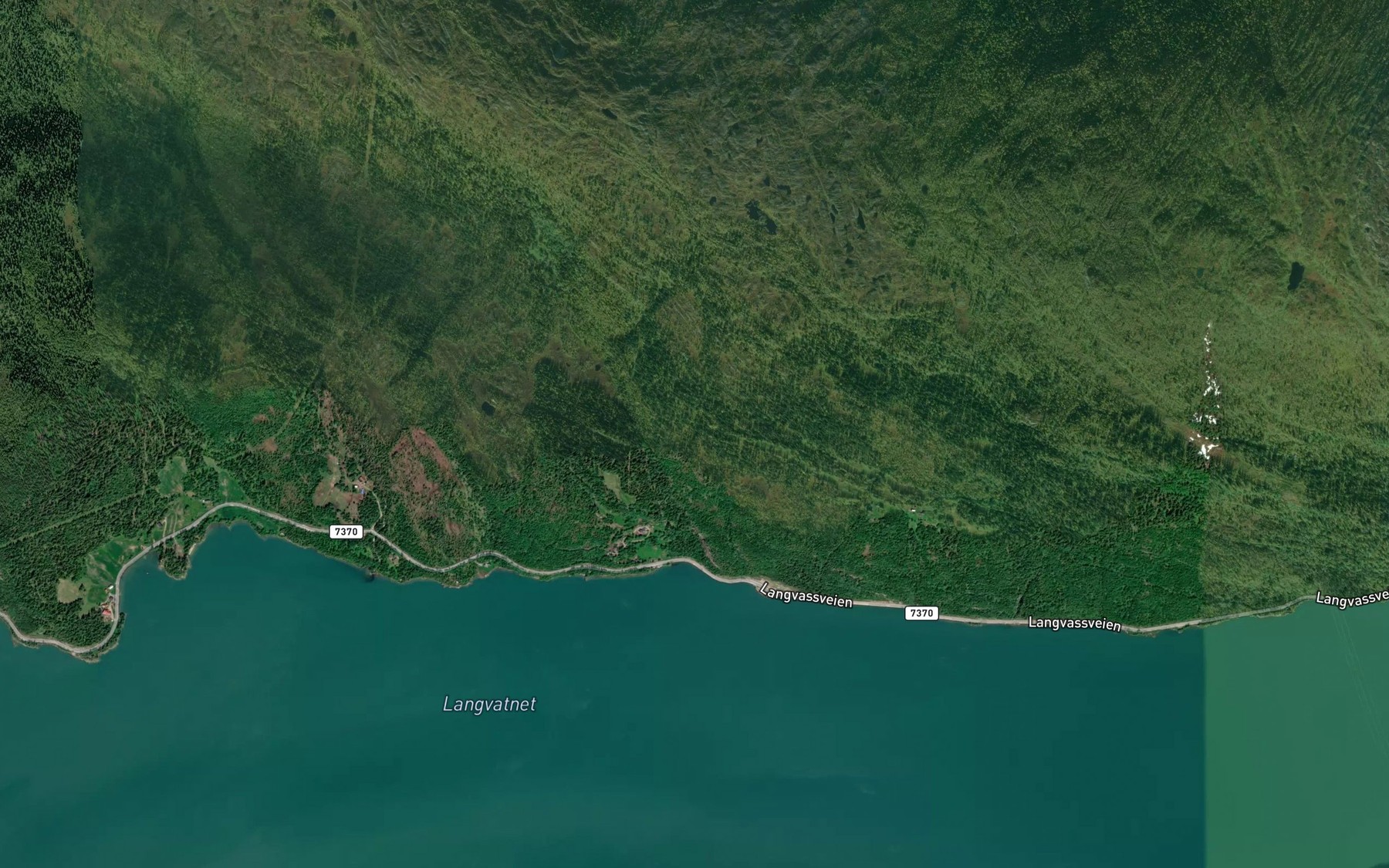 Satellite map of the Stokkvikbekken