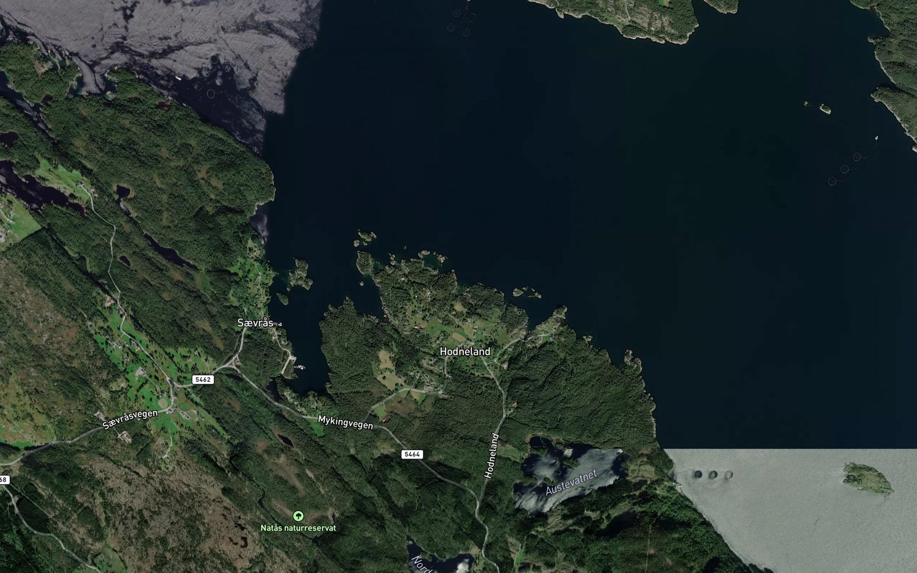 Satellite map of the Kippeviki