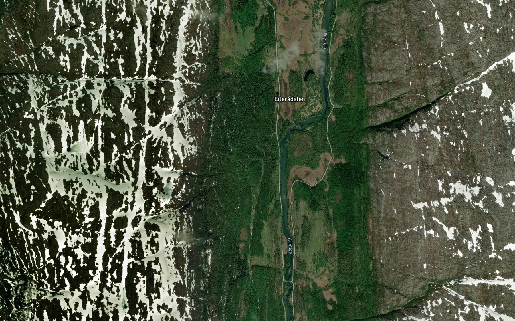 Satellite map of the Grindmobekken