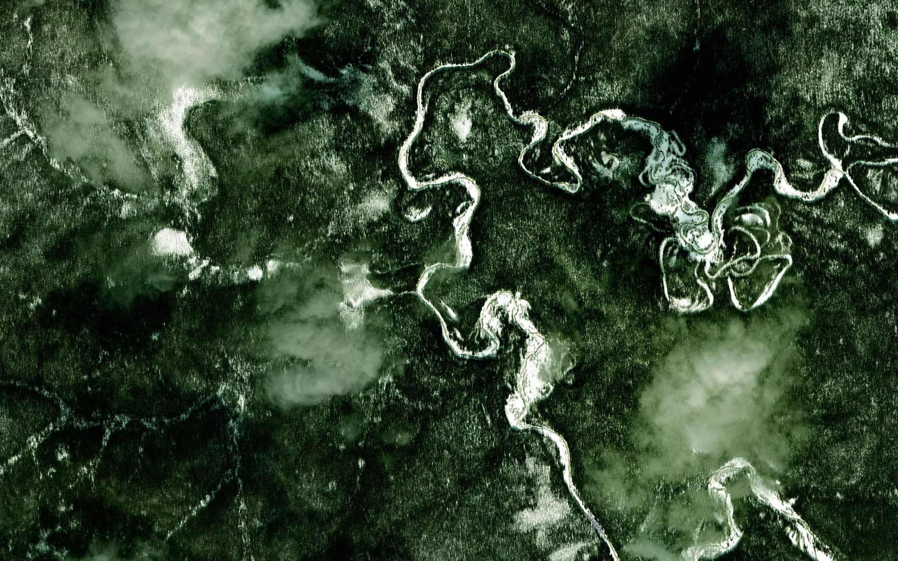 Satellite map of the Vanchin