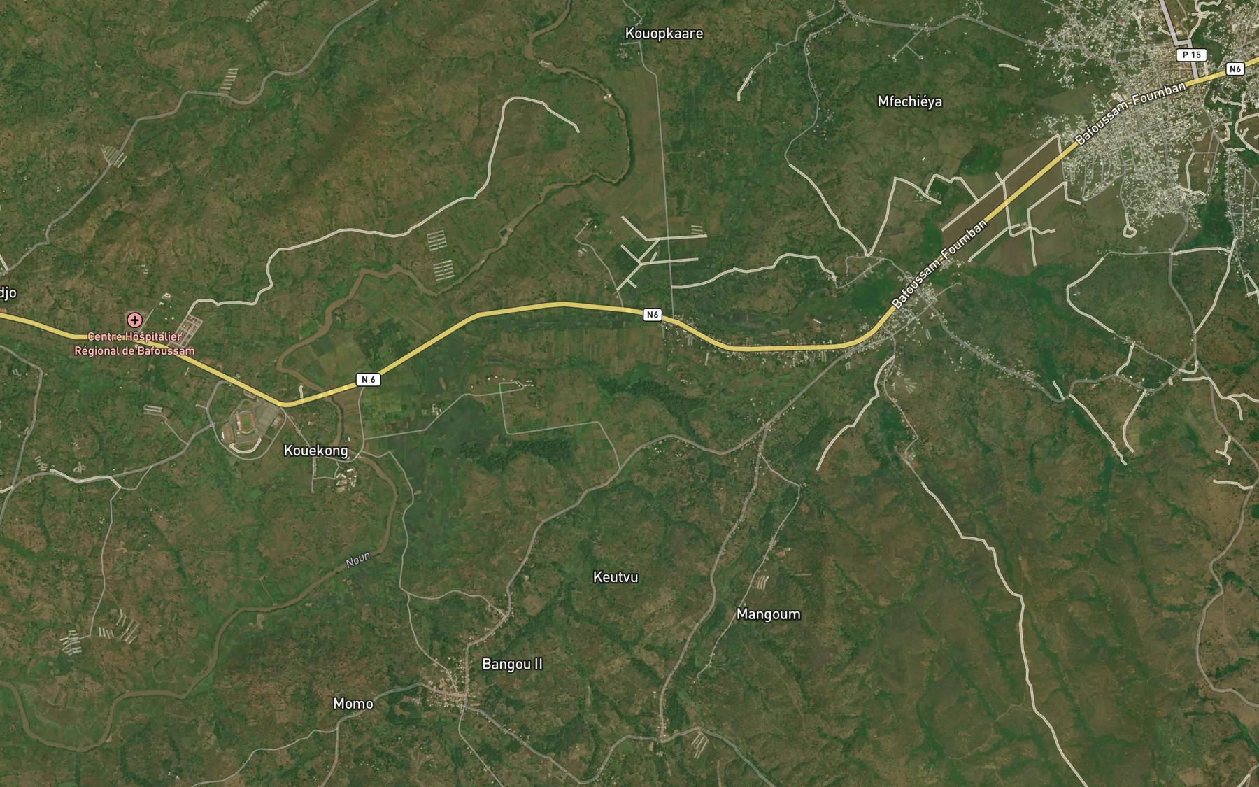Satellite map of the Momenke