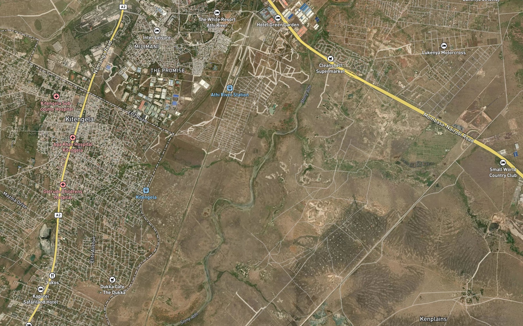 Satellite map of the Imambariswani