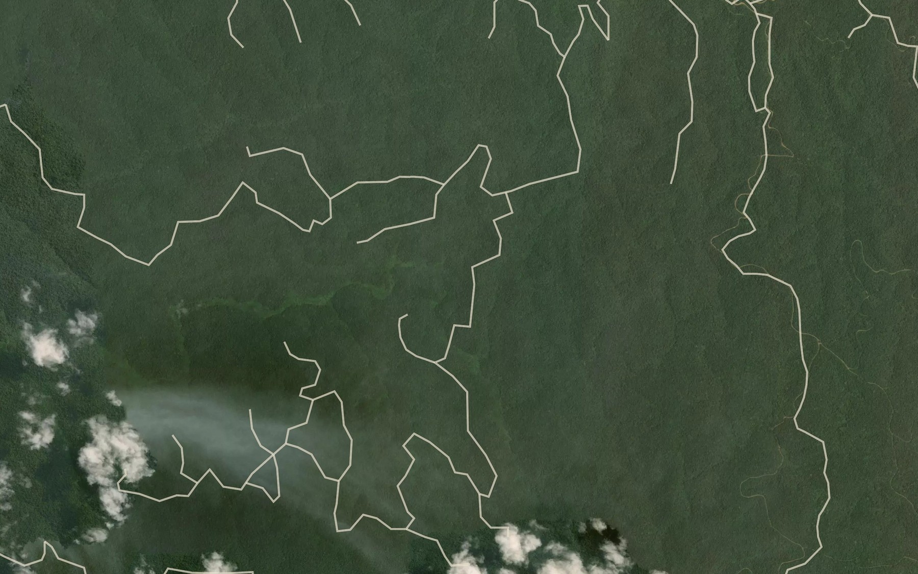 Satellite map of the Bamboumi