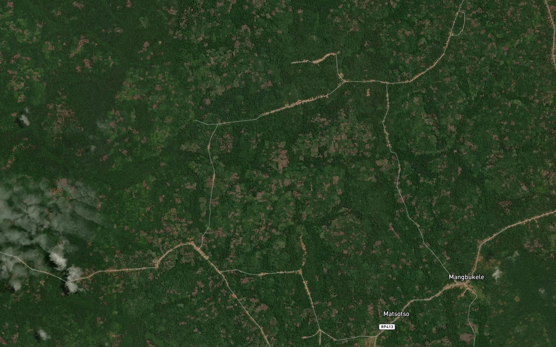 Satellite map of the Igbetu